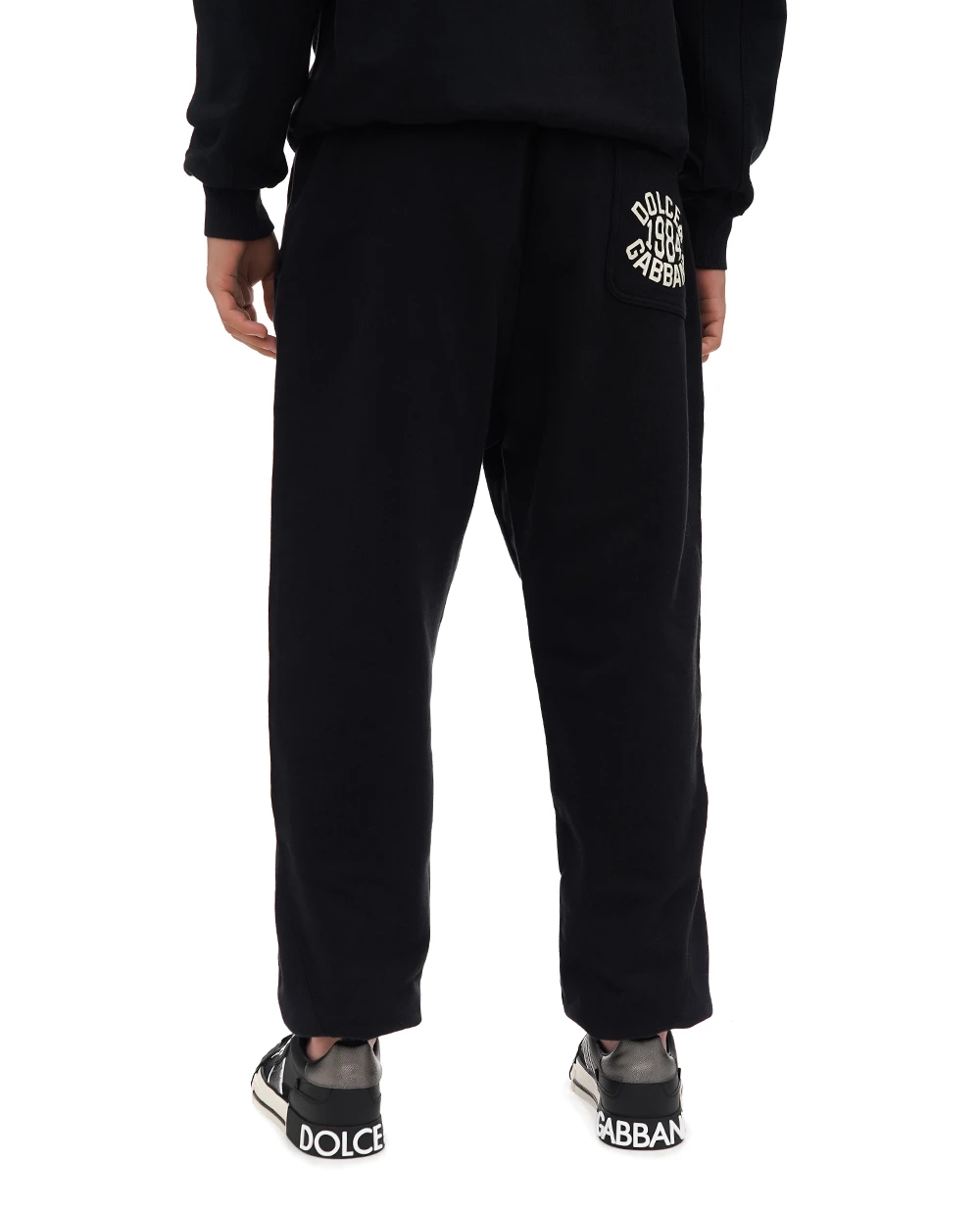 Спортивные брюки (костюм) Dolce&Gabbana GP04RT-G7NTM, черный цвет • Купить в интернет-магазине Kameron