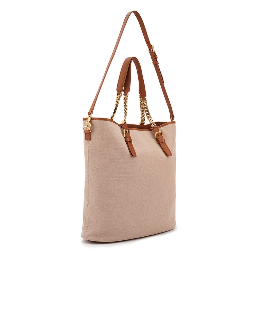 Сумка Tote Saint Laurent 781302-FAC7T, бежевый цвет • Купить в интернет-магазине Kameron