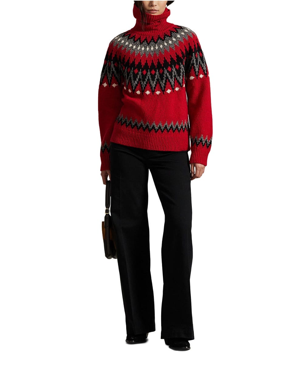 Свитер из шерсти Polo Ralph Lauren 211978318001, красный цвет • Купить в интернет-магазине Kameron