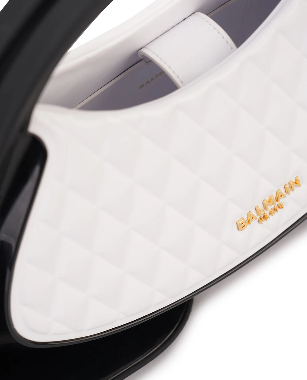 Шкіряна сумка Jolie Madame Medium Balmain DN1DB903KTGL, чорний колір • Купити в інтернет-магазині Kameron