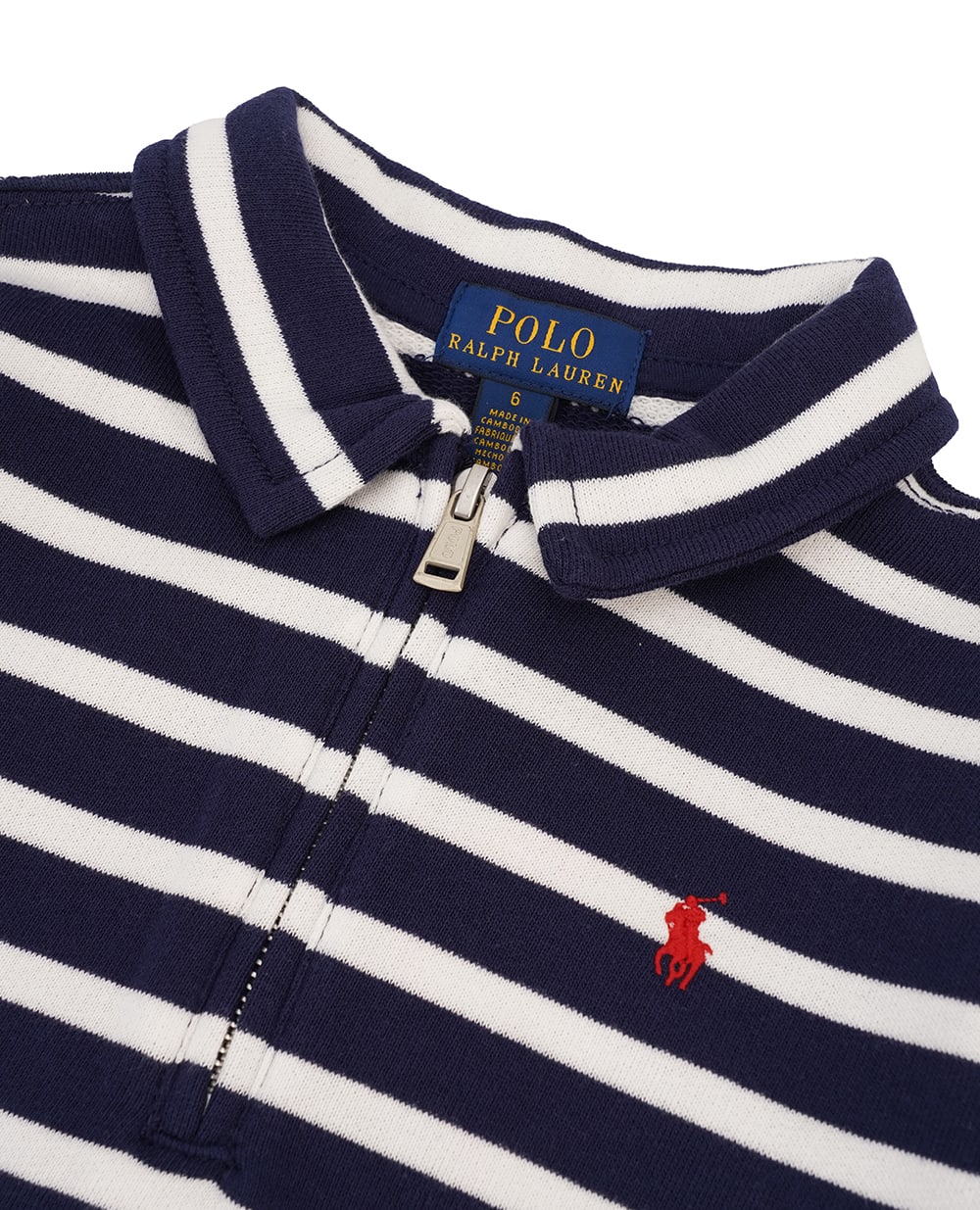Детское поло Polo Ralph Lauren Kids 323958182001, синий цвет • Купить в интернет-магазине Kameron