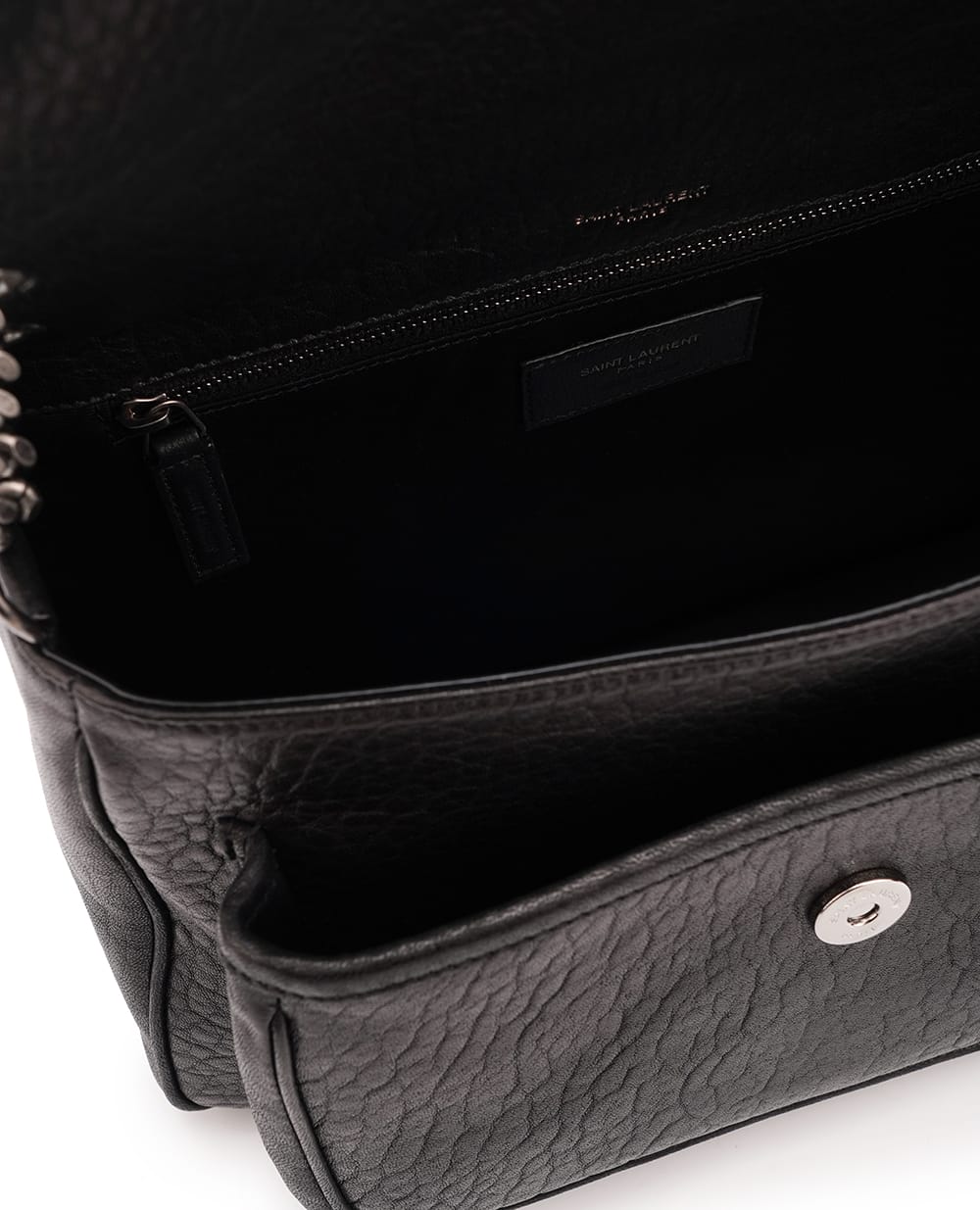 Кожаная сумка Niki Medium Saint Laurent 633178-AACIA, черный цвет • Купить в интернет-магазине Kameron