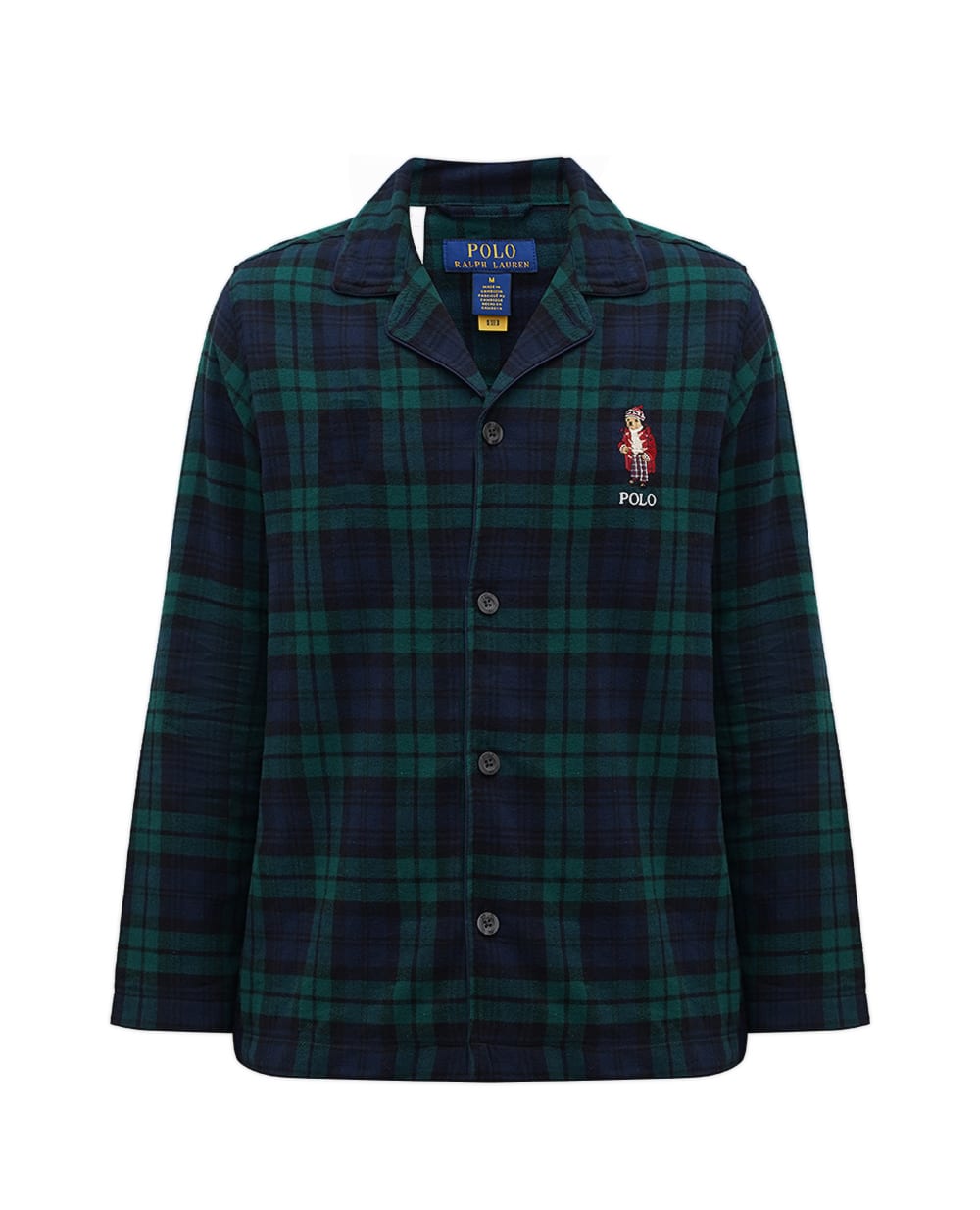 Пижама Polo Bear (рубашка, брюки) Polo Ralph Lauren 714915985002, разноцветный цвет • Купить в интернет-магазине Kameron