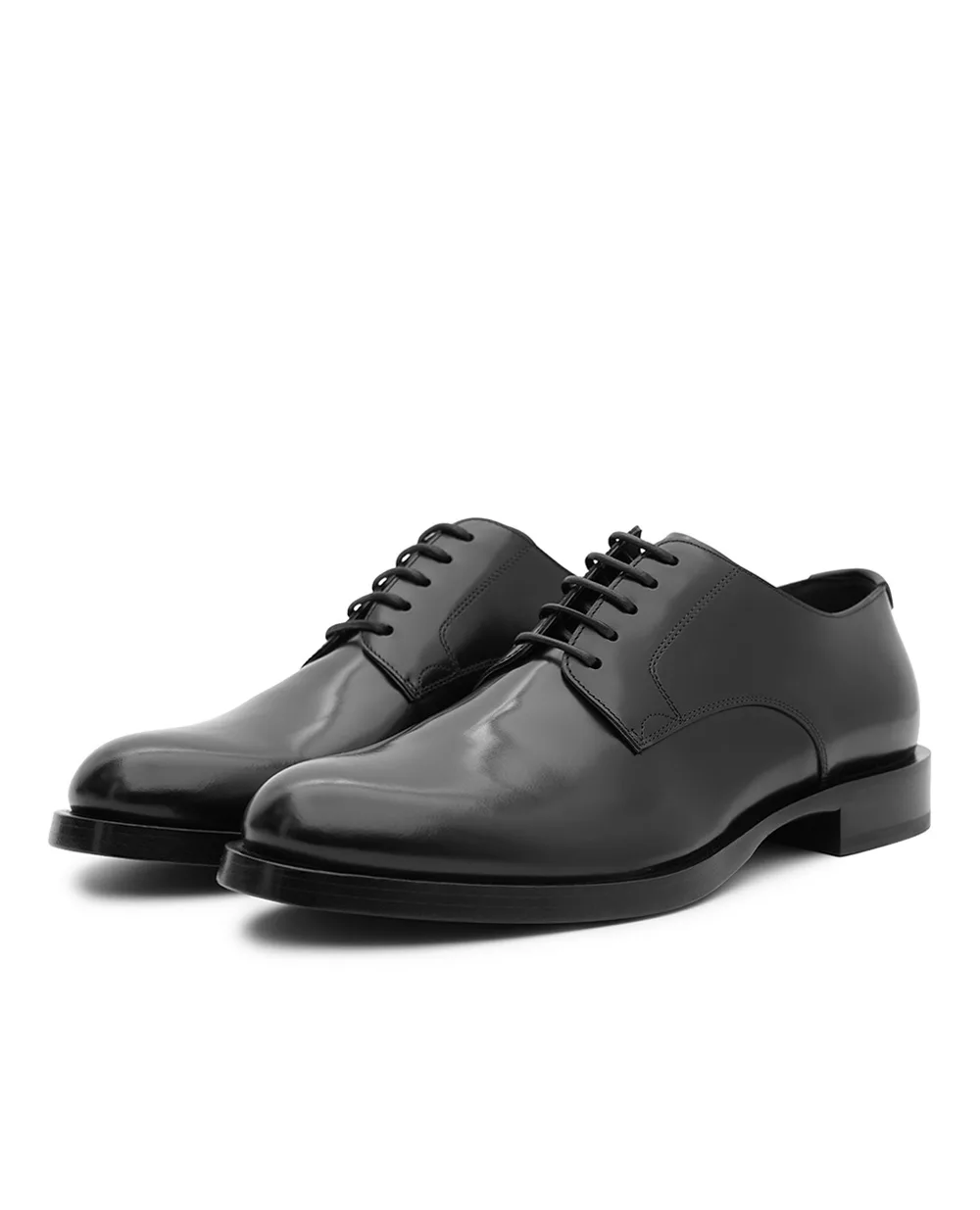 Дерби из телячьей кожи Dolce&Gabbana A10888-A1203, черный цвет • Купить в интернет-магазине Kameron