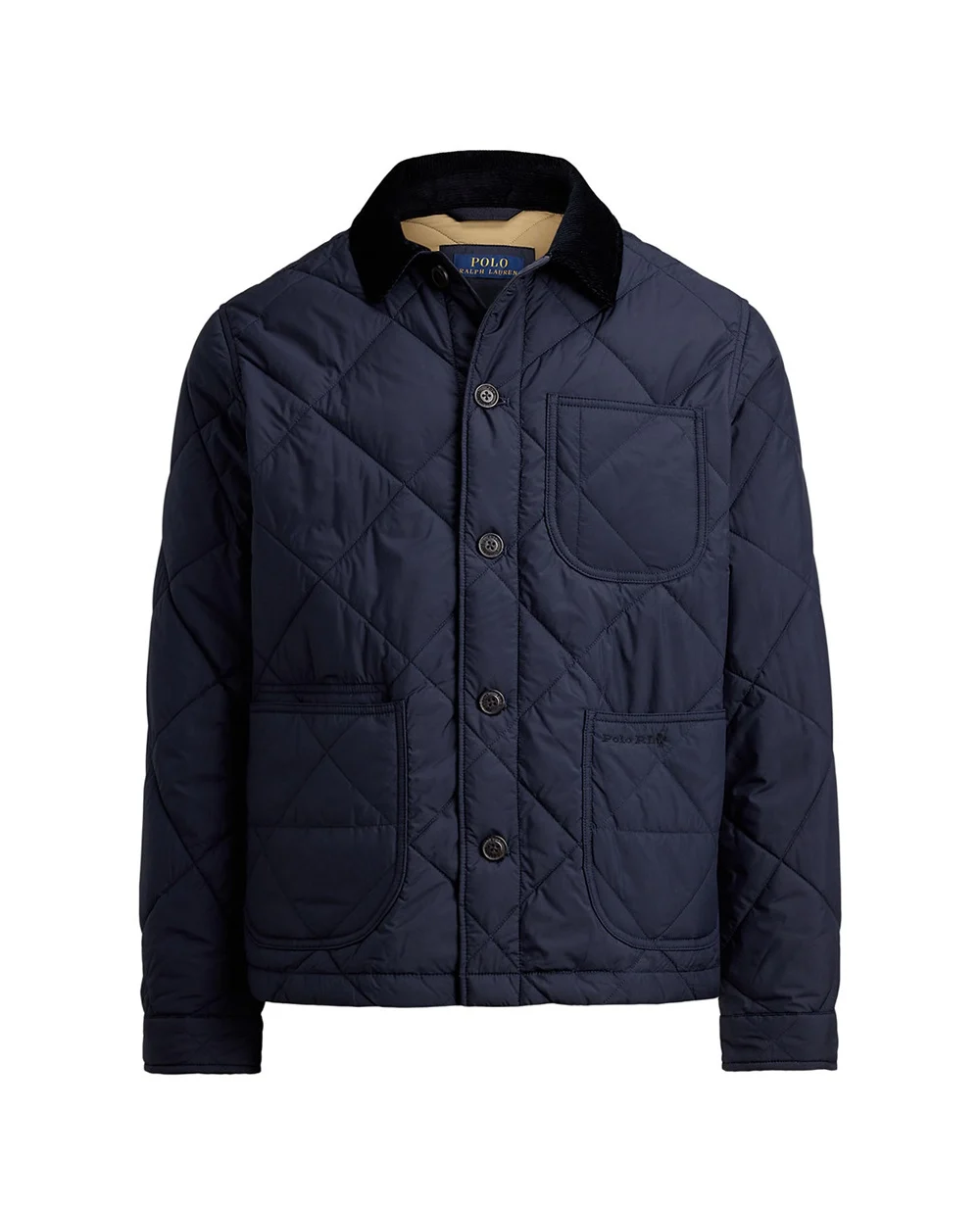 Стеганая куртка Hurston Utility Polo Ralph Lauren 710968117004, темно-синий цвет • Купить в интернет-магазине Kameron
