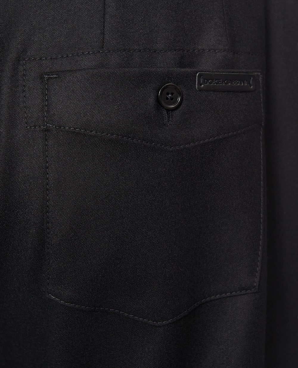 Брюки из шерсти Dolce&Gabbana GP12PT-FU21Q, черный цвет • Купить в интернет-магазине Kameron