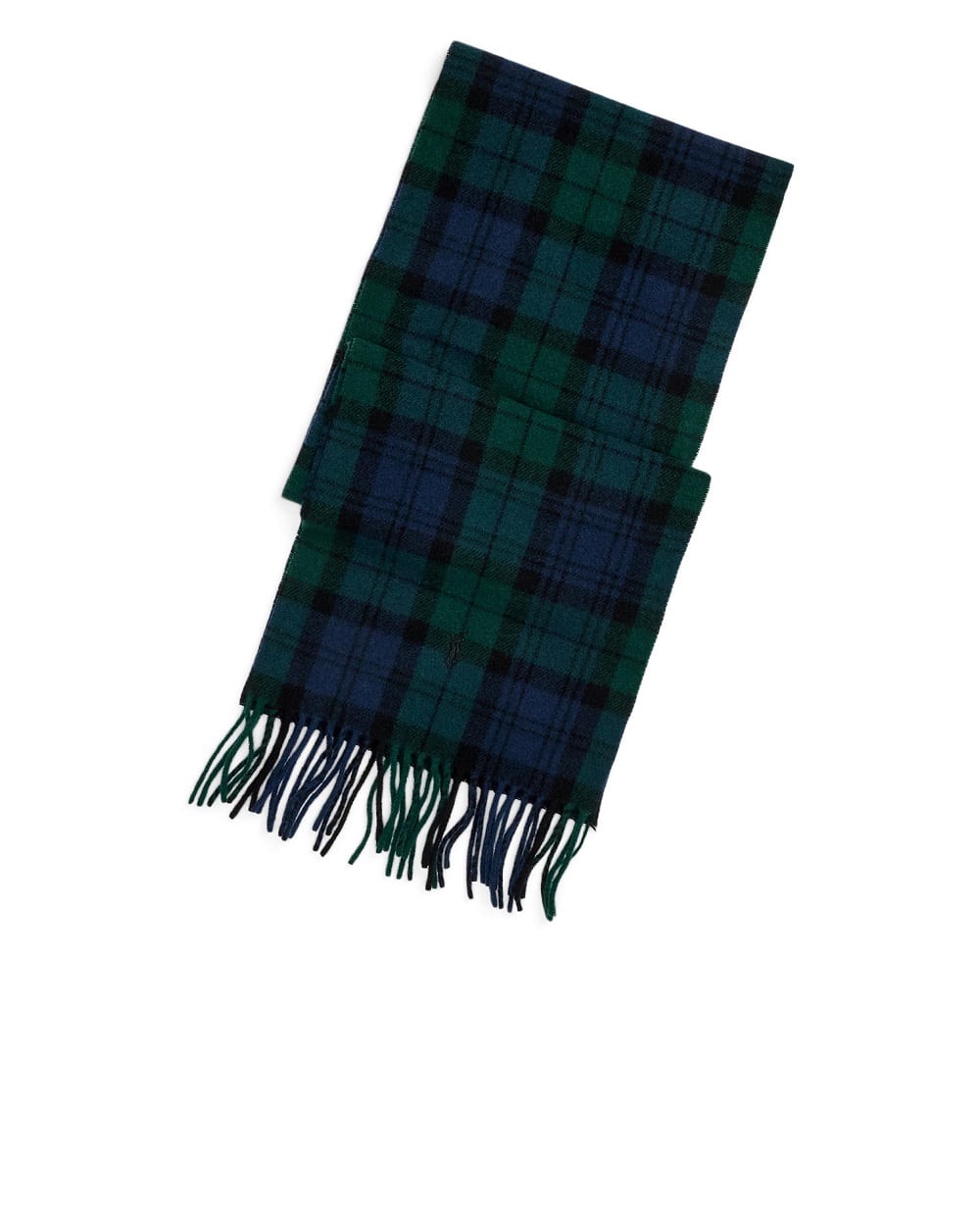 Шарф из шерсти Polo Ralph Lauren 449959354002, зеленый цвет • Купить в интернет-магазине Kameron