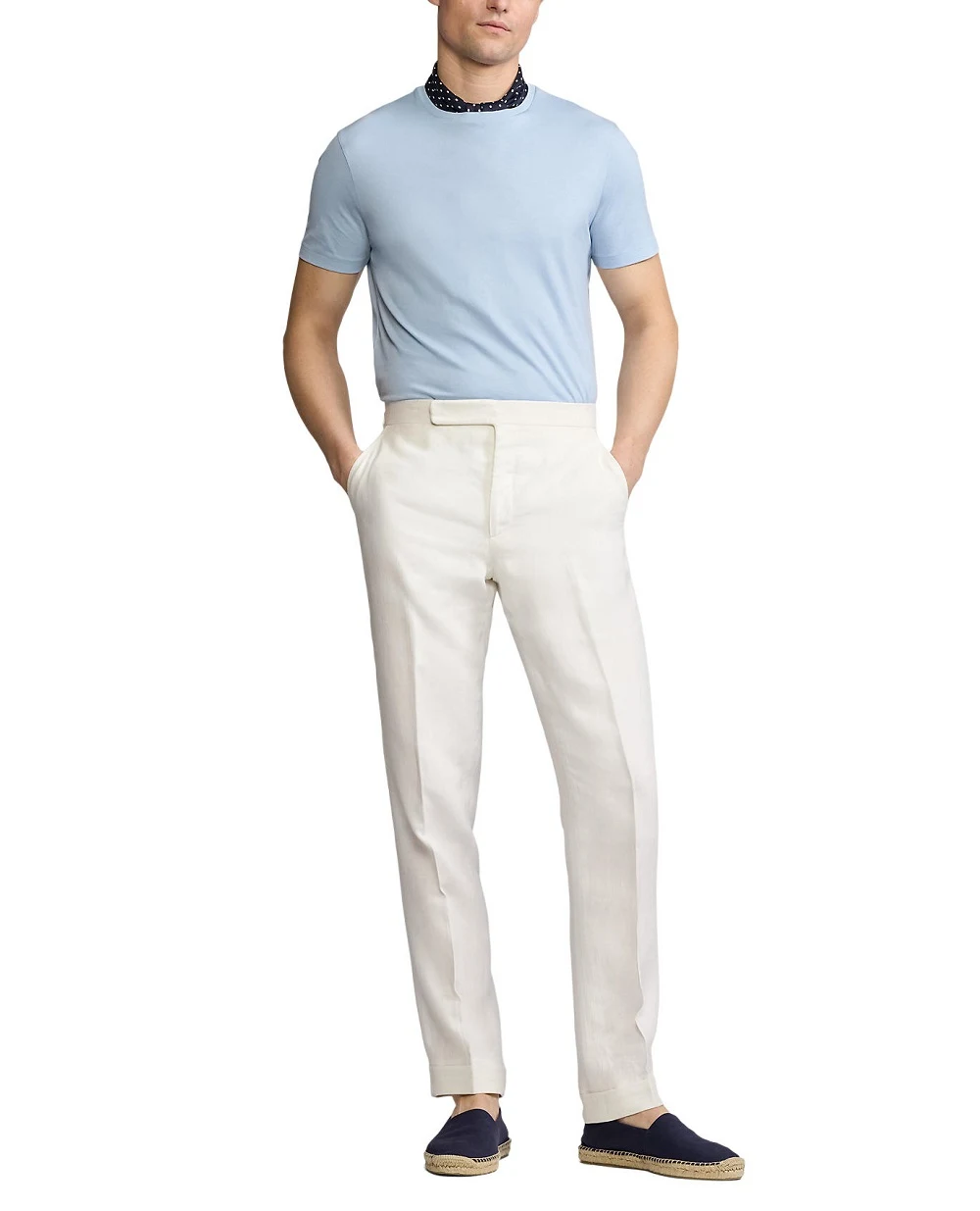 Футболка Ralph Lauren Purple Label 790508153060, голубой цвет • Купить в интернет-магазине Kameron