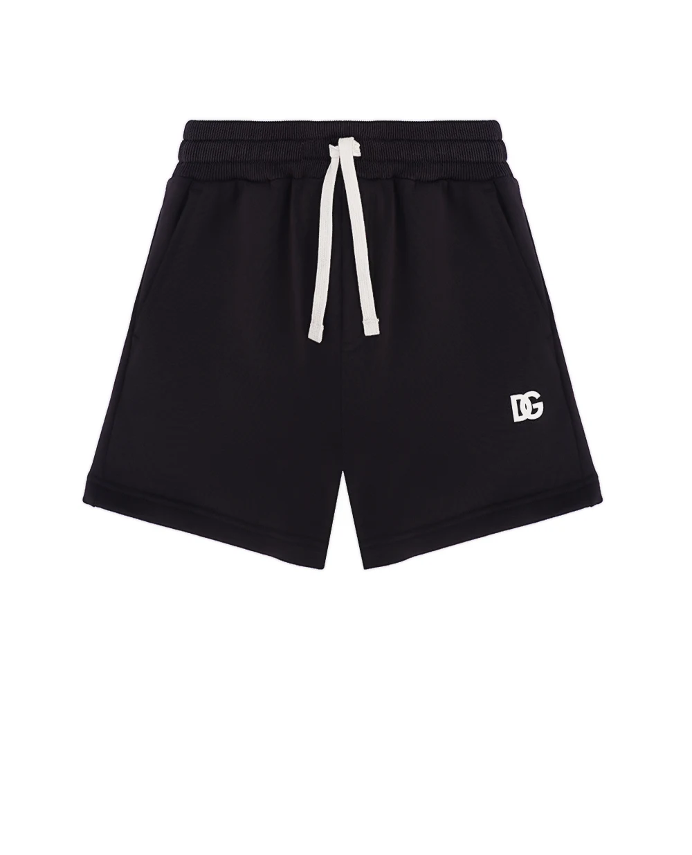 Детские шорты Dolce&Gabbana Kids L4JQU6-G7OLL-S, темно-синий цвет • Купить в интернет-магазине Kameron