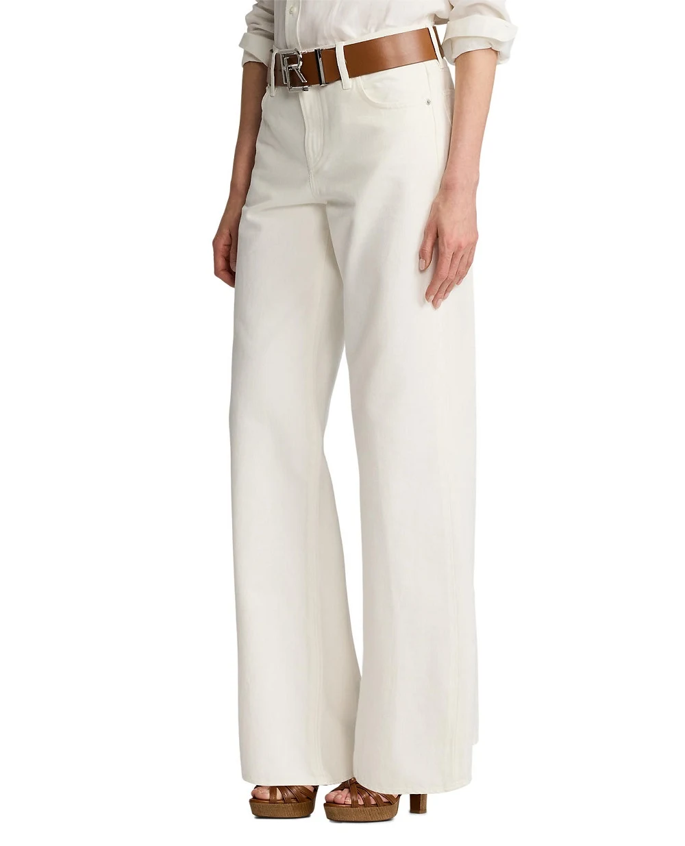 Джинсы Ralph Lauren Collection 290963100001, белый цвет • Купить в интернет-магазине Kameron