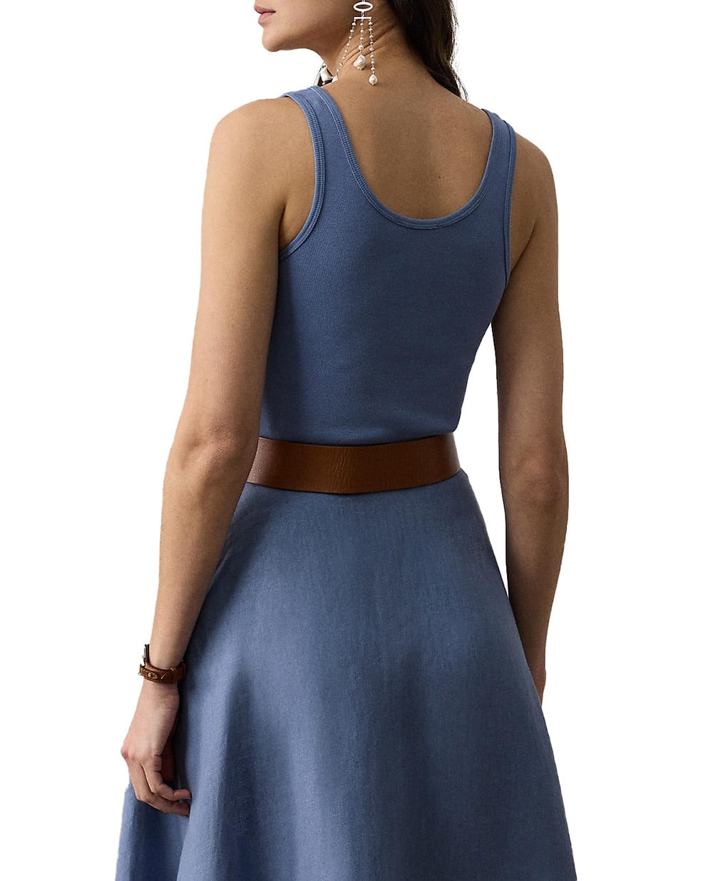 Майка Ralph Lauren Collection 290965861008, синій колір • Купити в інтернет-магазині Kameron