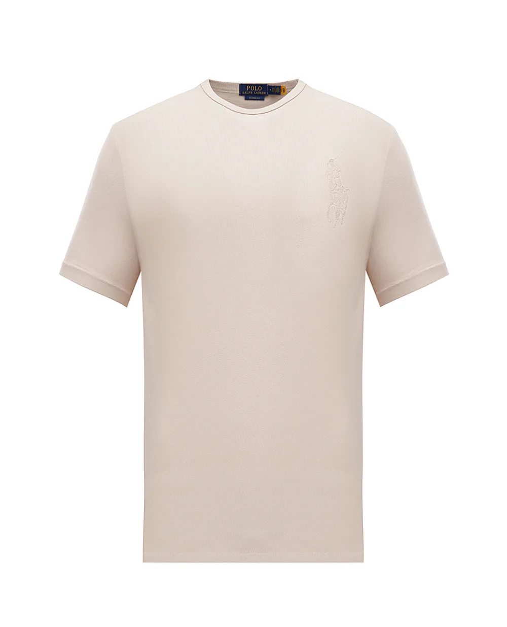 Футболка Polo Ralph Lauren 710936509007, бежевый цвет • Купить в интернет-магазине Kameron