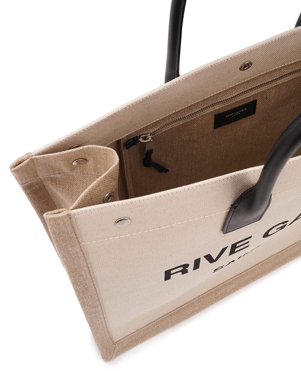 Сумка Rive Gauche Large Saint Laurent 509415-FAAVU, бежевый цвет • Купить в интернет-магазине Kameron