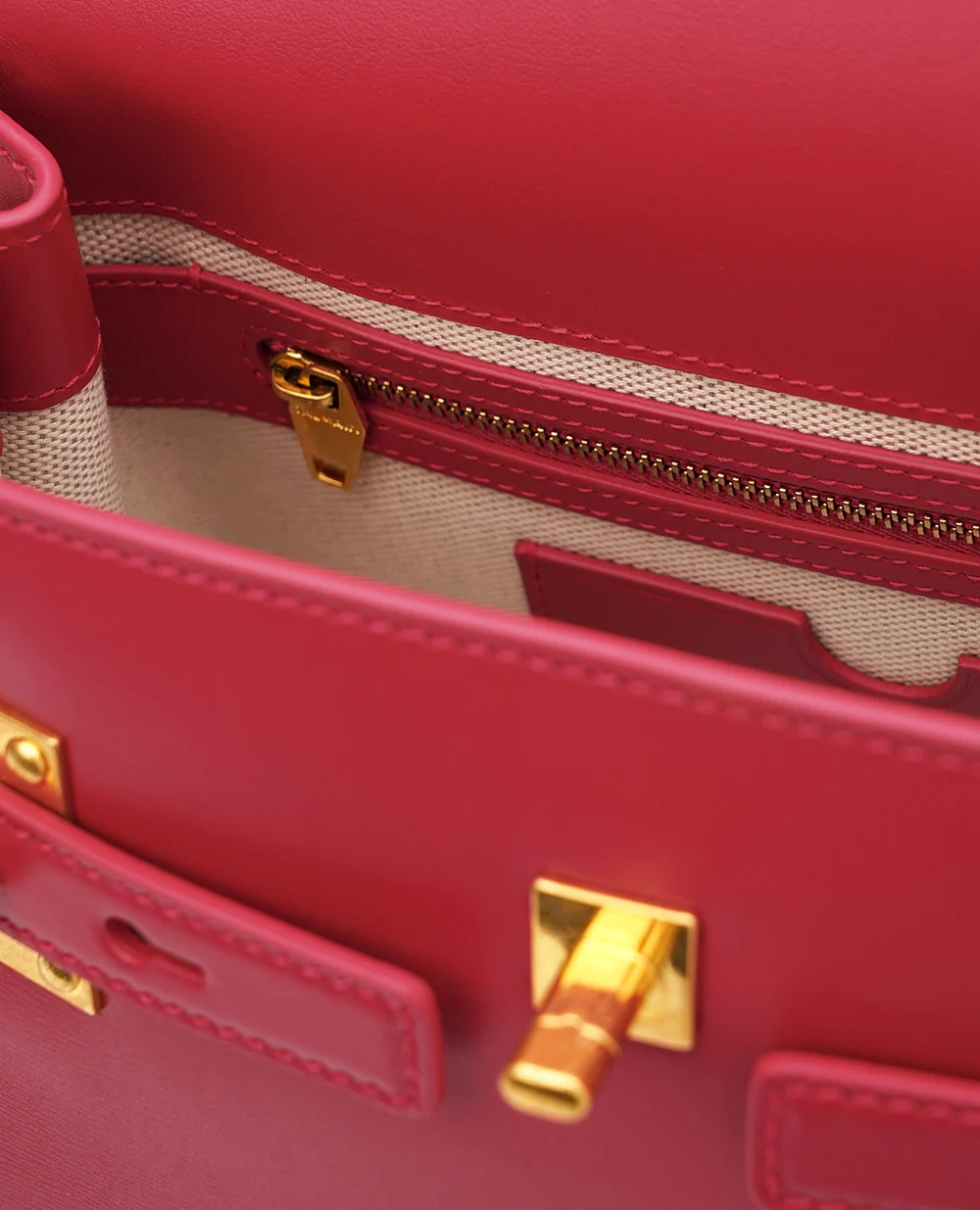 Сумка B-Buzz 23 bag из телячьей кожи Balmain GN1DB526LSLX, розовый цвет • Купить в интернет-магазине Kameron