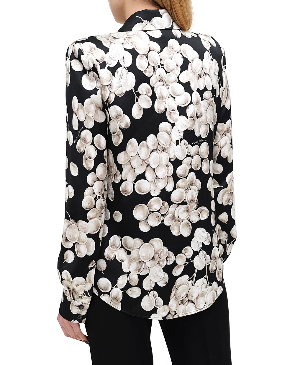 Блуза Balmain DF0HS051VH04, черный цвет • Купить в интернет-магазине Kameron