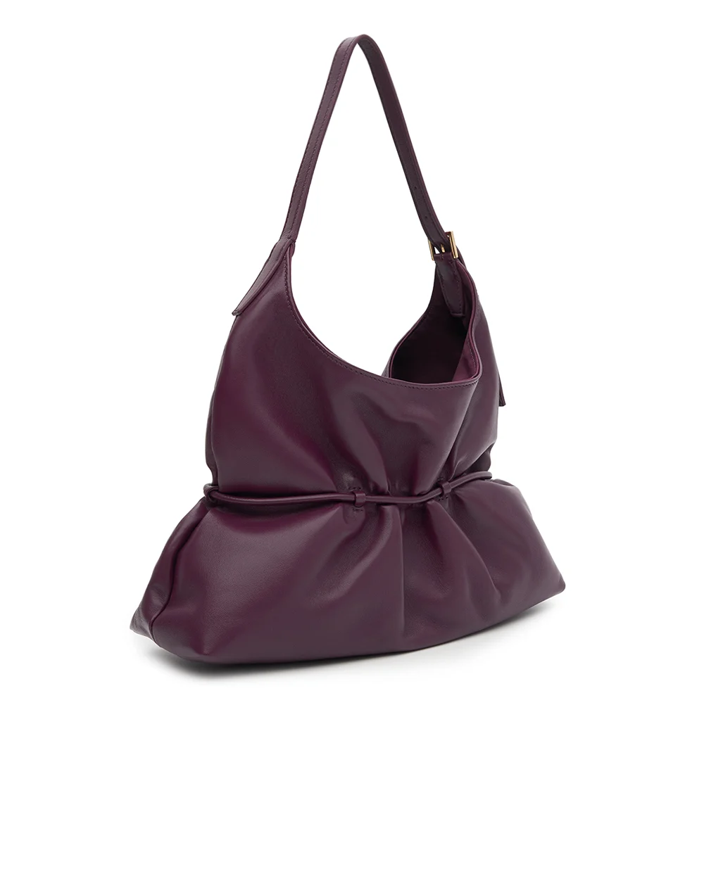 Сумка SPHYNX medium из овечьей кожи Balmain HN0DB094LNPH, фиолетовый цвет • Купить в интернет-магазине Kameron