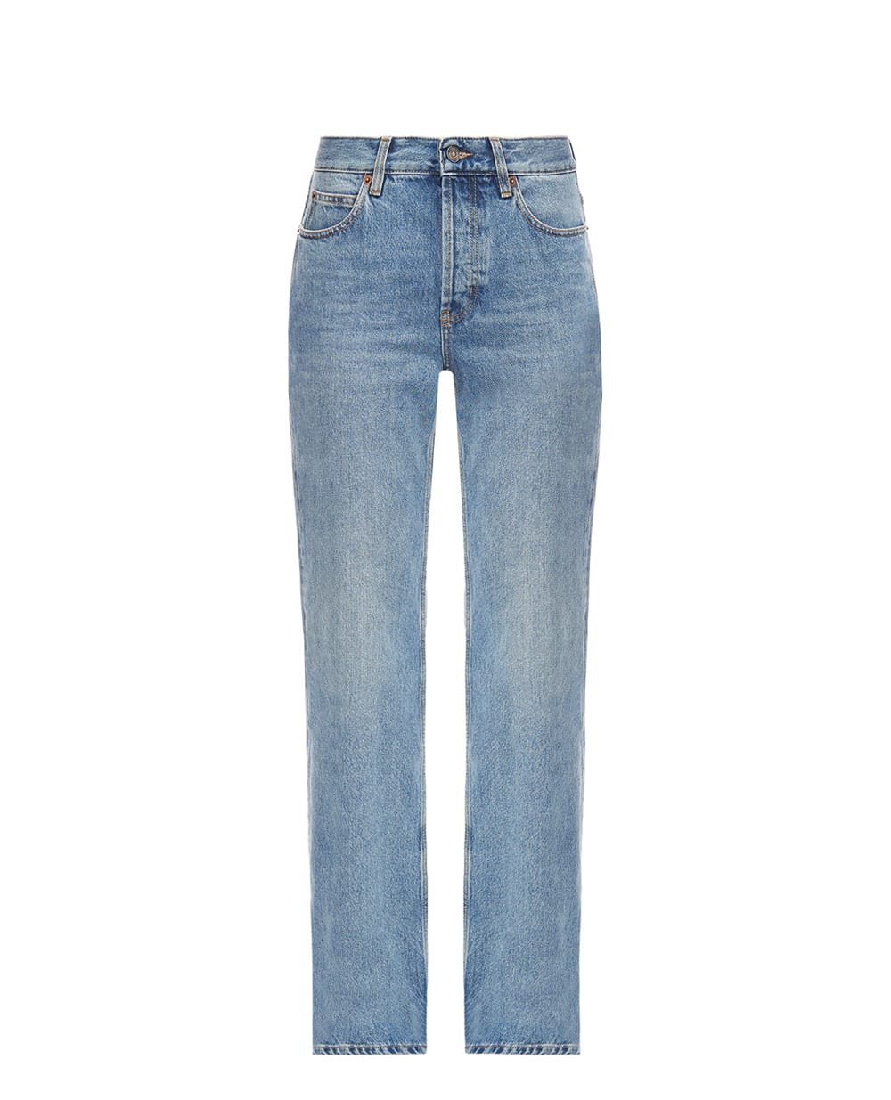 Джинсы NICO с эффектом потертости Saint Laurent 782393-Y11CH, синий цвет • Купить в интернет-магазине Kameron