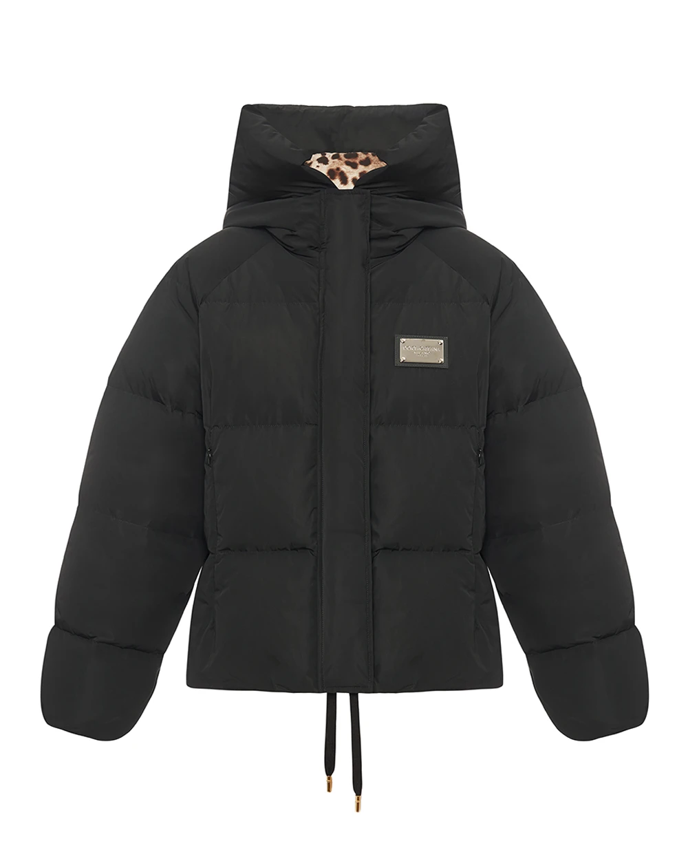Куртка стеганная Dolce&Gabbana F9R19T-GDBWM, черный цвет • Купить в интернет-магазине Kameron