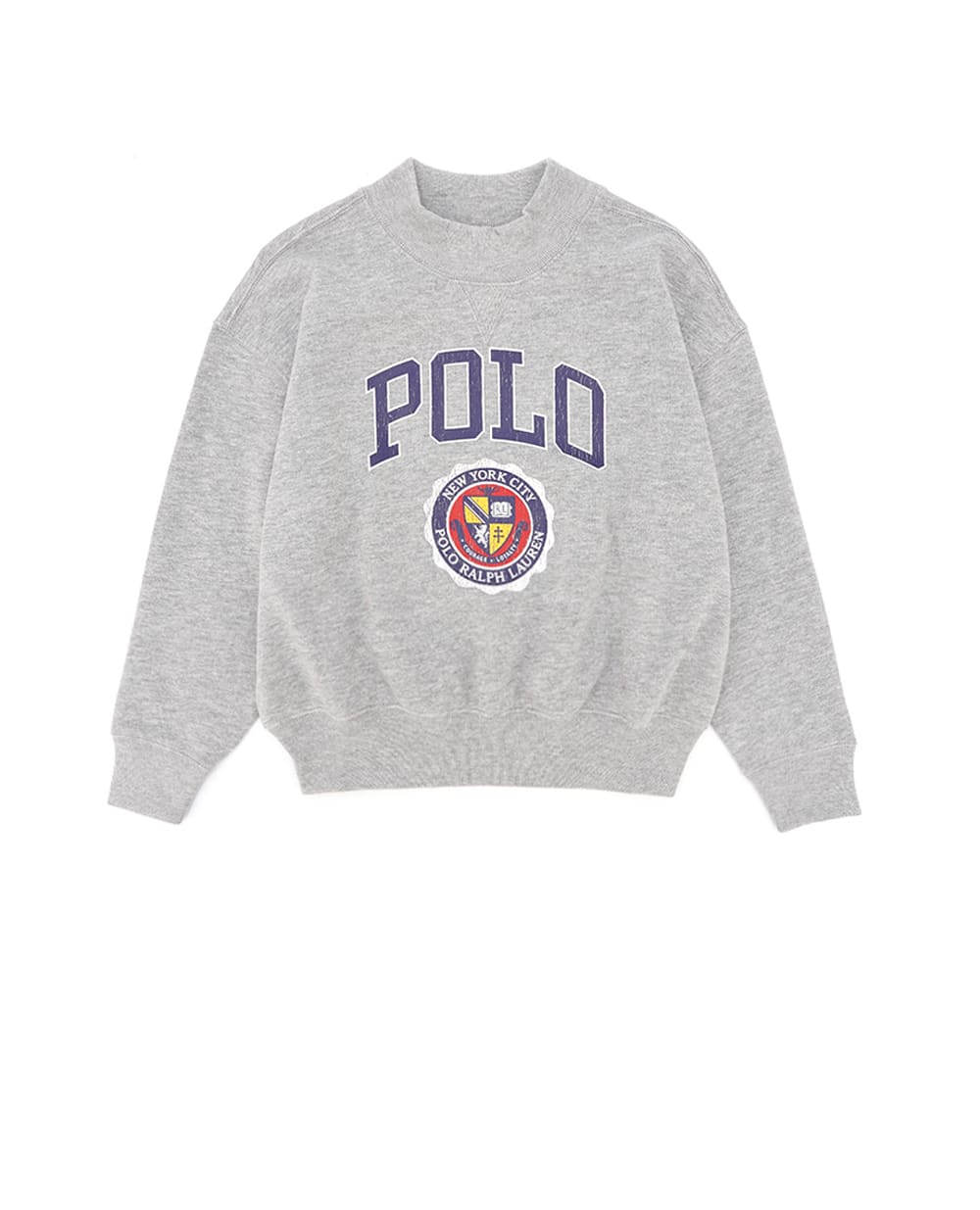 Детский свитшот Polo Ralph Lauren Kids 312950960002, серый цвет • Купить в интернет-магазине Kameron