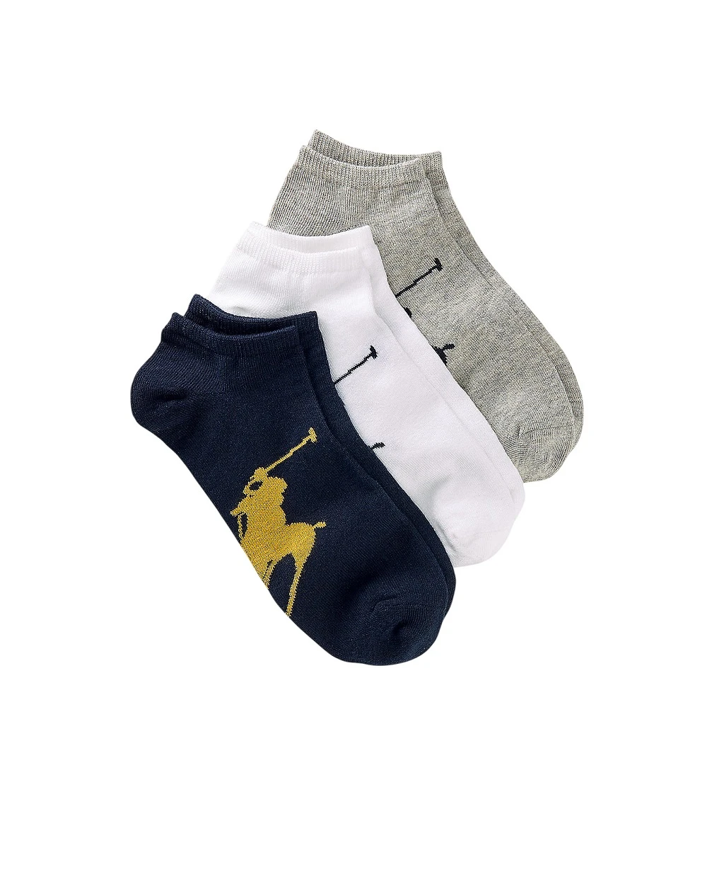 Носки Big Pony (3 пары) Polo Ralph Lauren 449655205002, разноцветный цвет • Купить в интернет-магазине Kameron