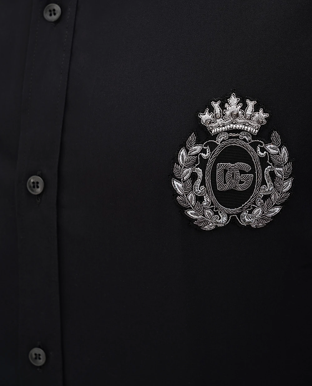 Рубашка Dolce&Gabbana G5ML1Z-GI757, черный цвет • Купить в интернет-магазине Kameron