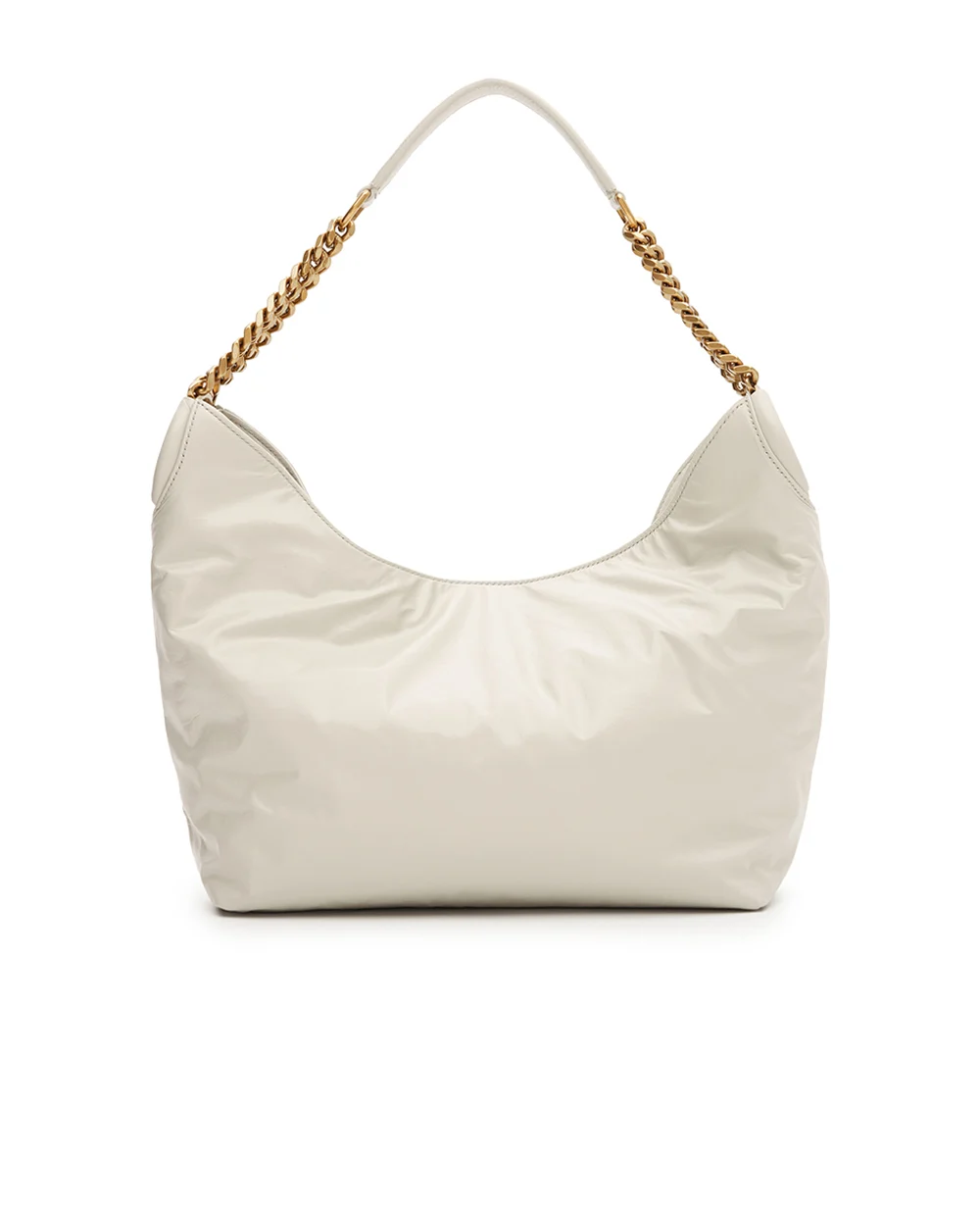 Сумка HORTENSE Small из телячьей кожи Saint Laurent 871222-AAGOL, кремовый цвет • Купить в интернет-магазине Kameron