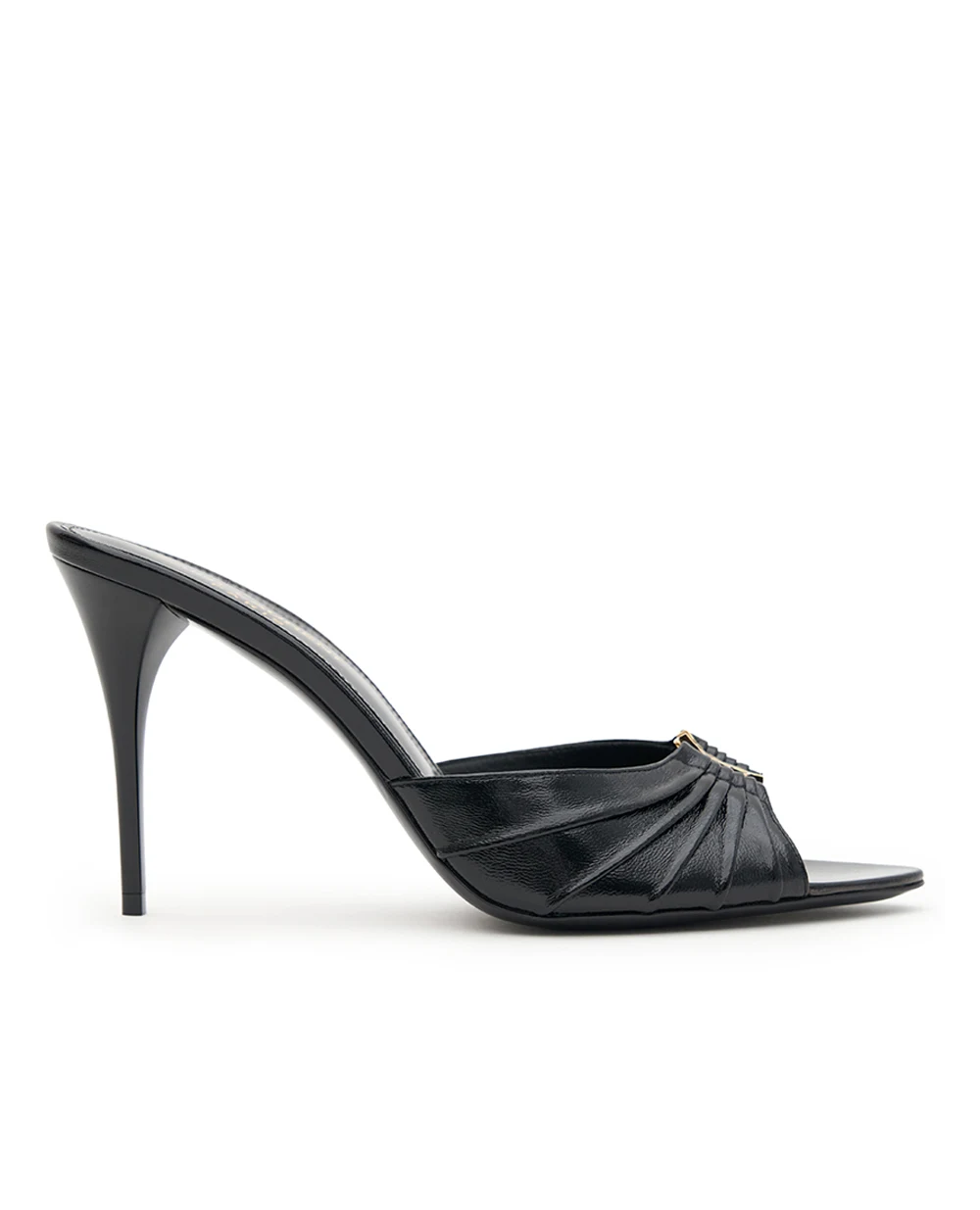 Мюли Вabylone из гладкой кожи Saint Laurent 799606-AAC4K, черный цвет • Купить в интернет-магазине Kameron