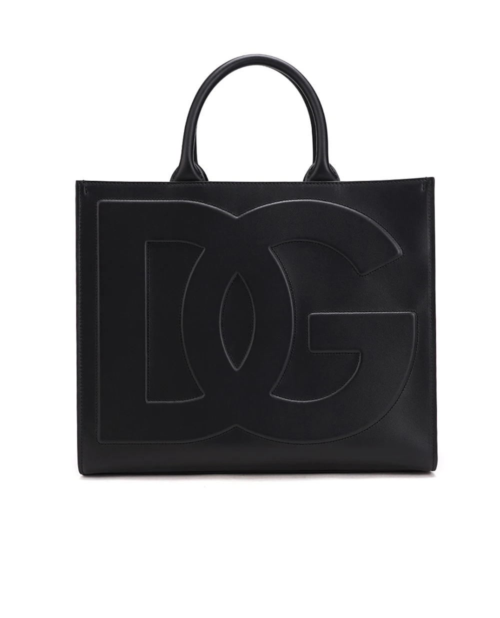 Сумка шоппер DG Daily Medium Dolce&Gabbana BB7277-AQ269, черный цвет • Купить в интернет-магазине Kameron