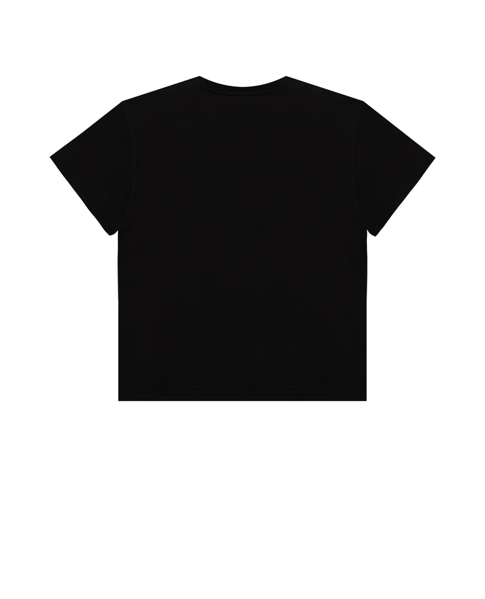Дитяча футболка Dolce&Gabbana Kids L4JTHV-G7NVW-S, чорний колір • Купити в інтернет-магазині Kameron