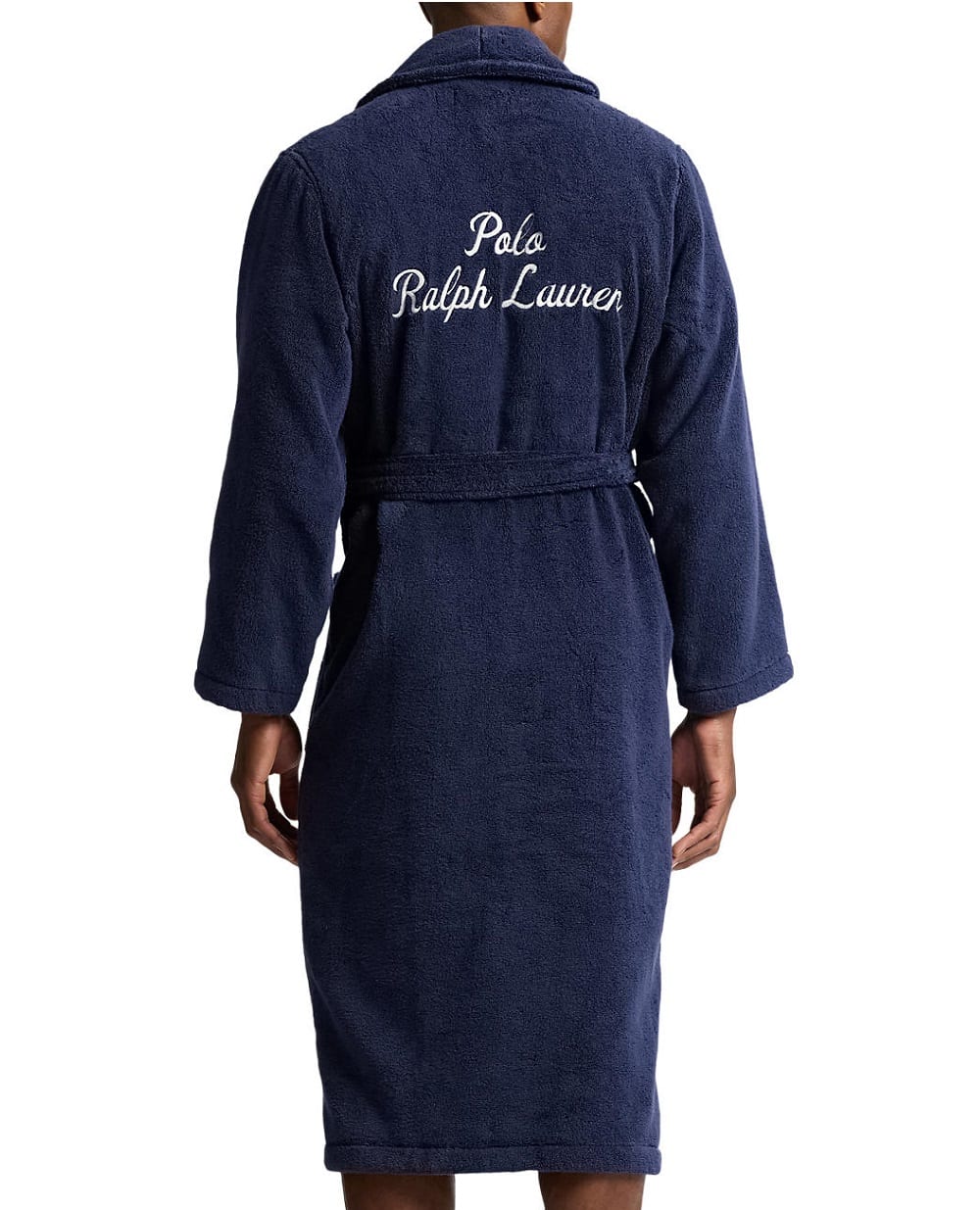 Халат с вышивкой Polo Ralph Lauren 714965518002, синий цвет • Купить в интернет-магазине Kameron