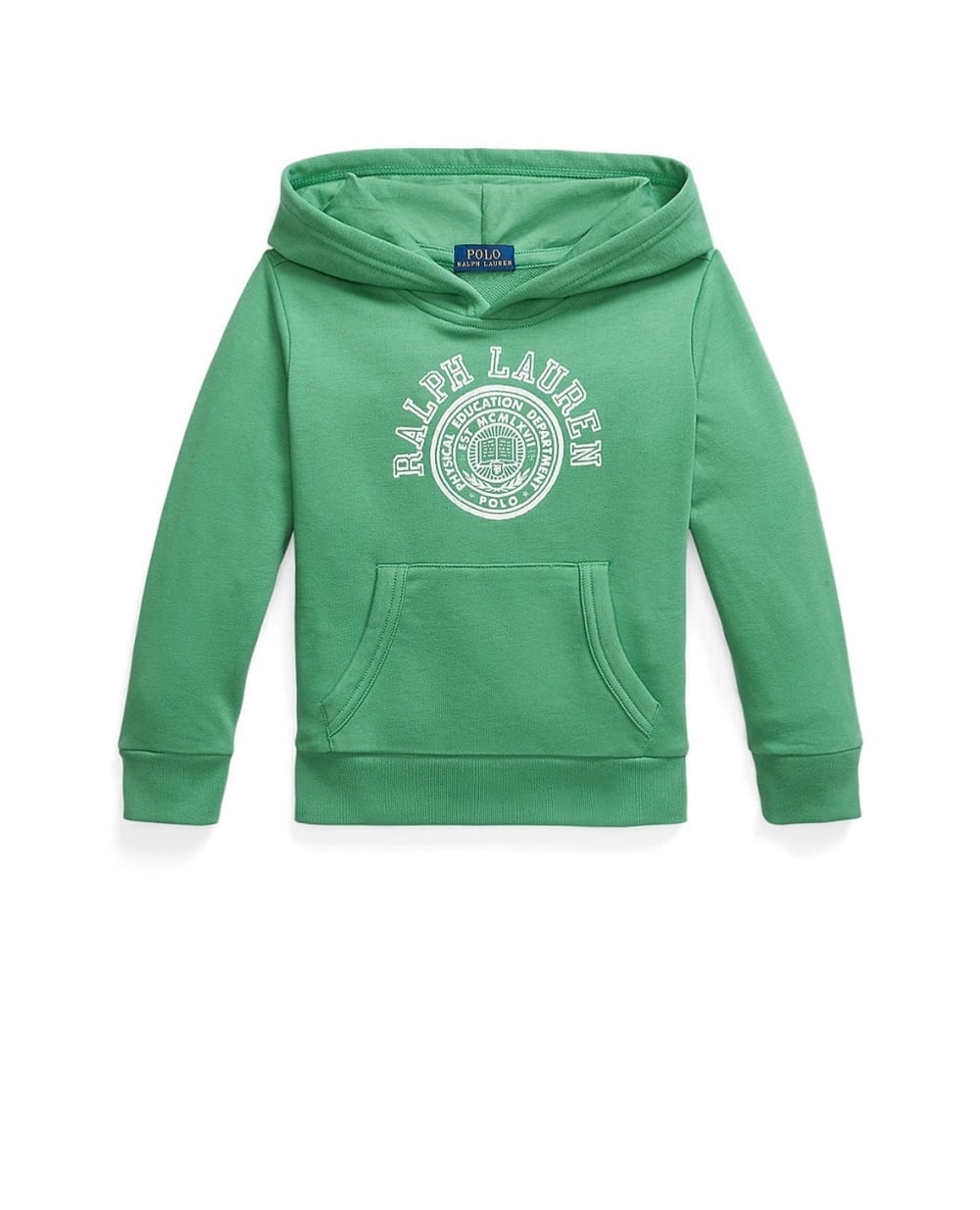 Дитячий худі Polo Ralph Lauren Kids 323971334001, зелений колір • Купити в інтернет-магазині Kameron