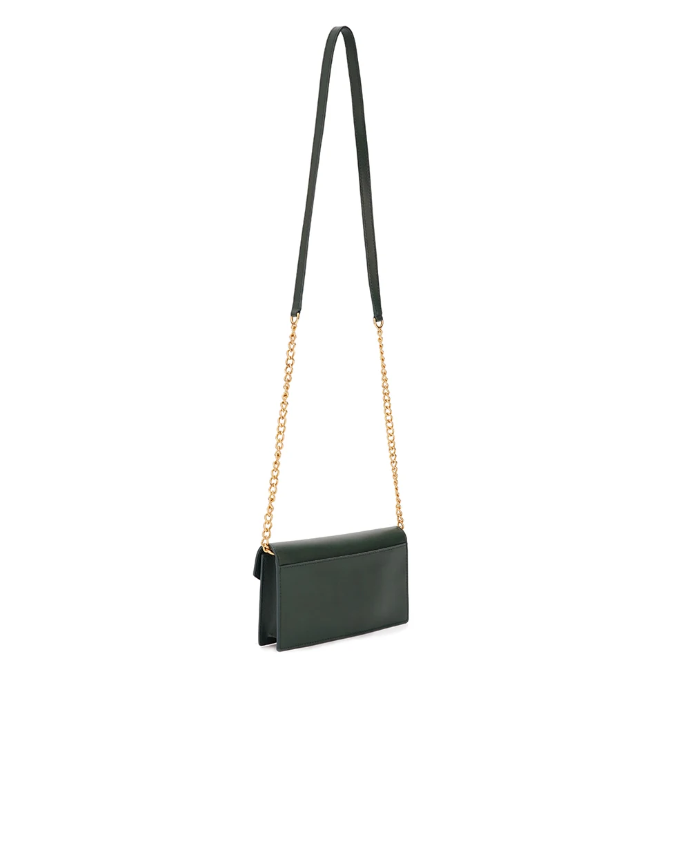 Кожаная сумка Polo ID Chain Wallet Polo Ralph Lauren 427886738008, зеленый цвет • Купить в интернет-магазине Kameron