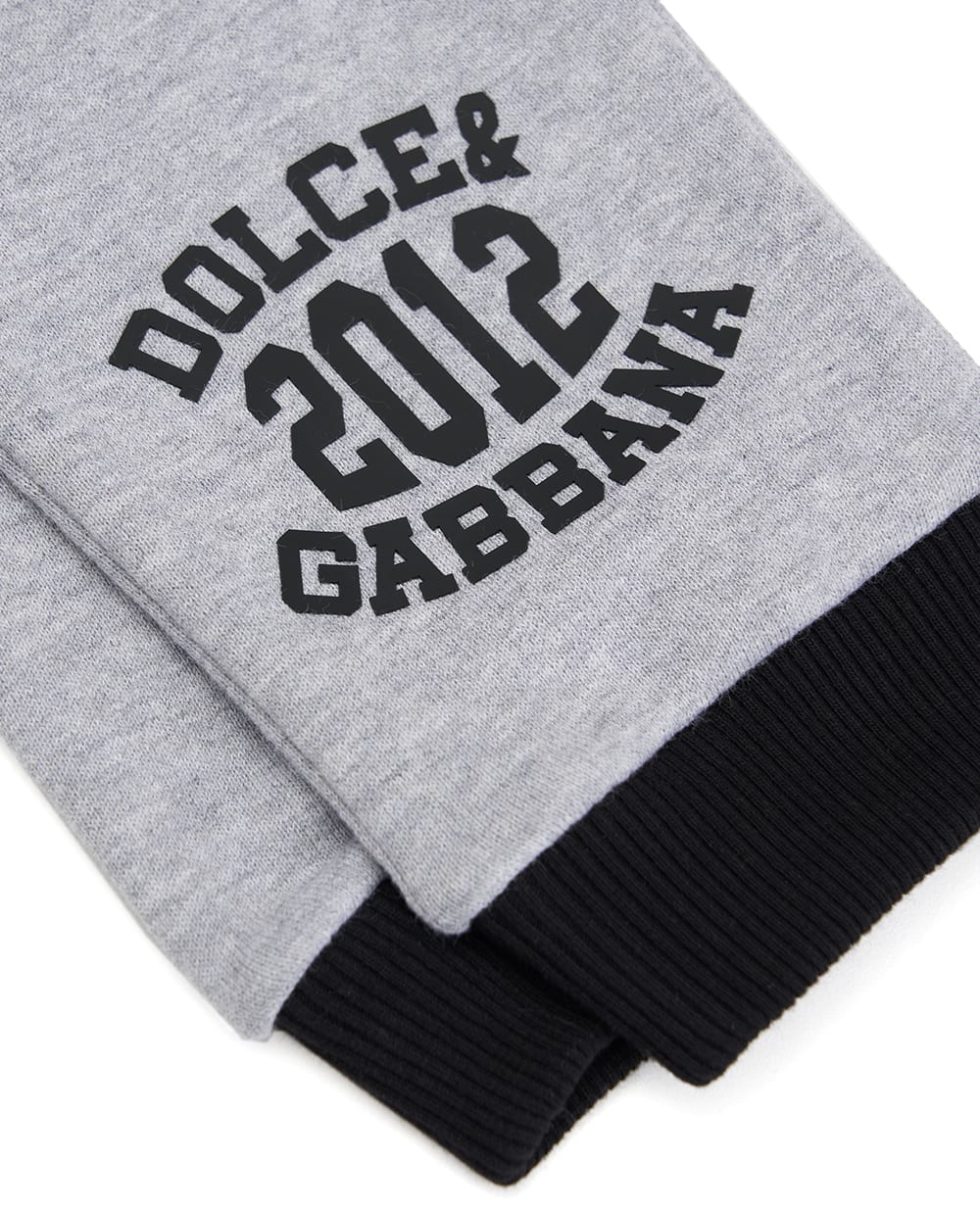 Дитячі спортивні штани з принтом (костюм) Dolce&Gabbana Kids L1JPKZ-G7PCC, сірий колір • Купити в інтернет-магазині Kameron