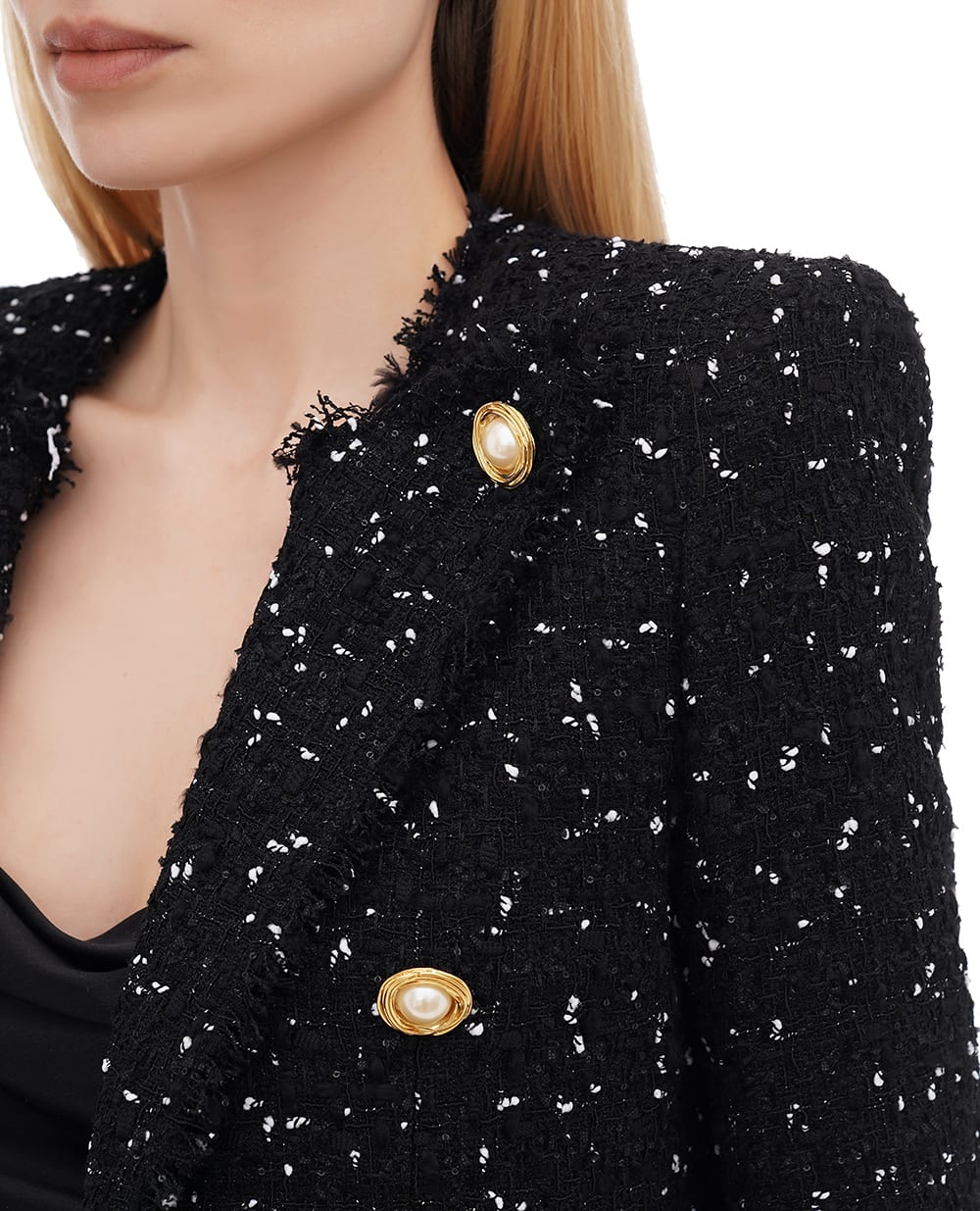 Жакет Balmain EF0SC226XL06, черный цвет • Купить в интернет-магазине Kameron