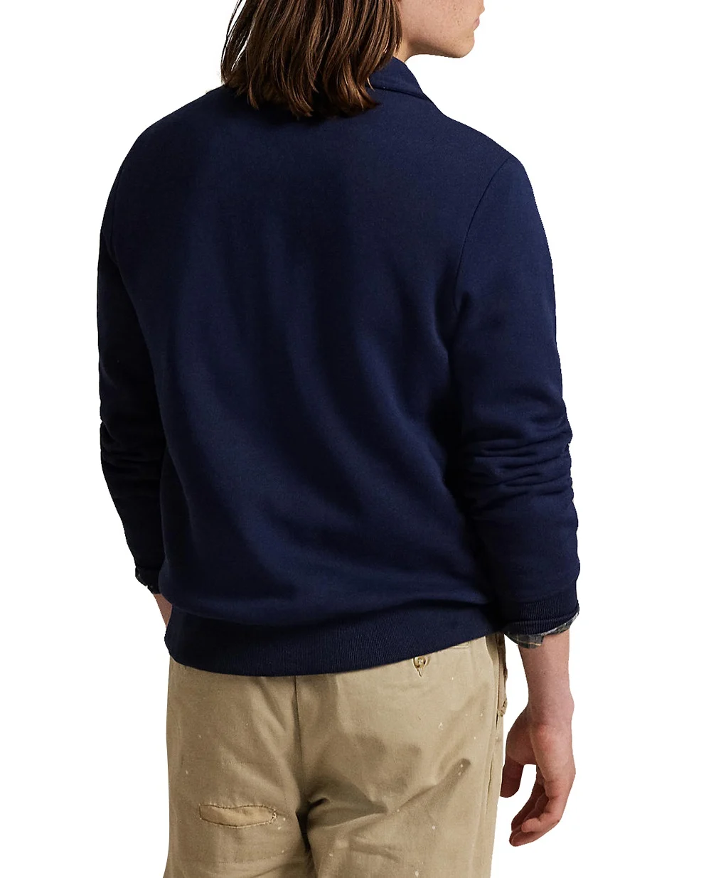 Толстовка флисовая Polo Ralph Lauren 710981150002, синий цвет • Купить в интернет-магазине Kameron