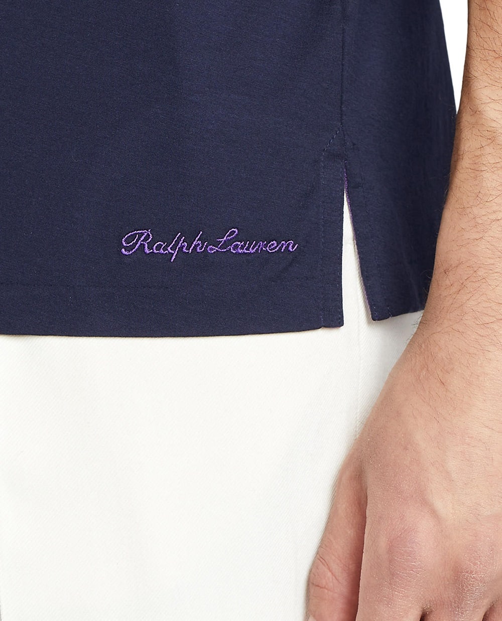 Футболка Ralph Lauren Purple Label 790508153015, темно-синій колір • Купити в інтернет-магазині Kameron