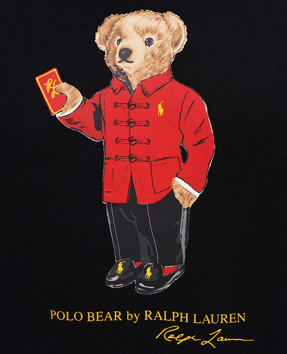 Худи Polo Bear Polo Ralph Lauren 710962139003, черный цвет • Купить в интернет-магазине Kameron