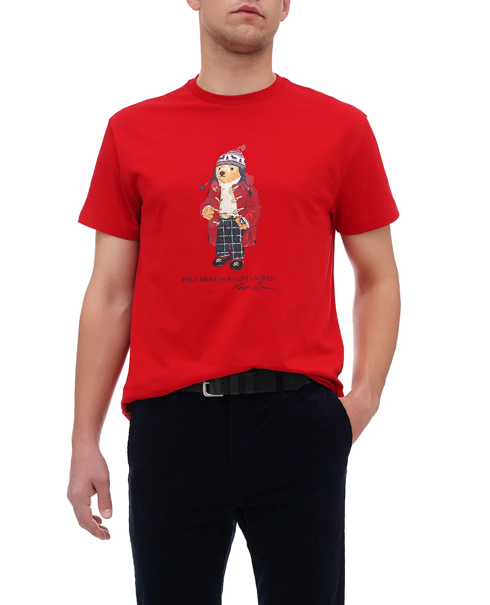 Футболка Polo Bear Polo Ralph Lauren 710854497040, красный цвет • Купить в интернет-магазине Kameron