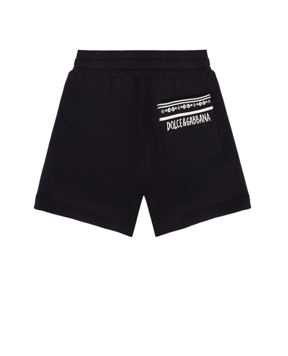 Детские шорты Dolce&Gabbana Kids L4JQU6-G7OLL-S, темно-синий цвет • Купить в интернет-магазине Kameron