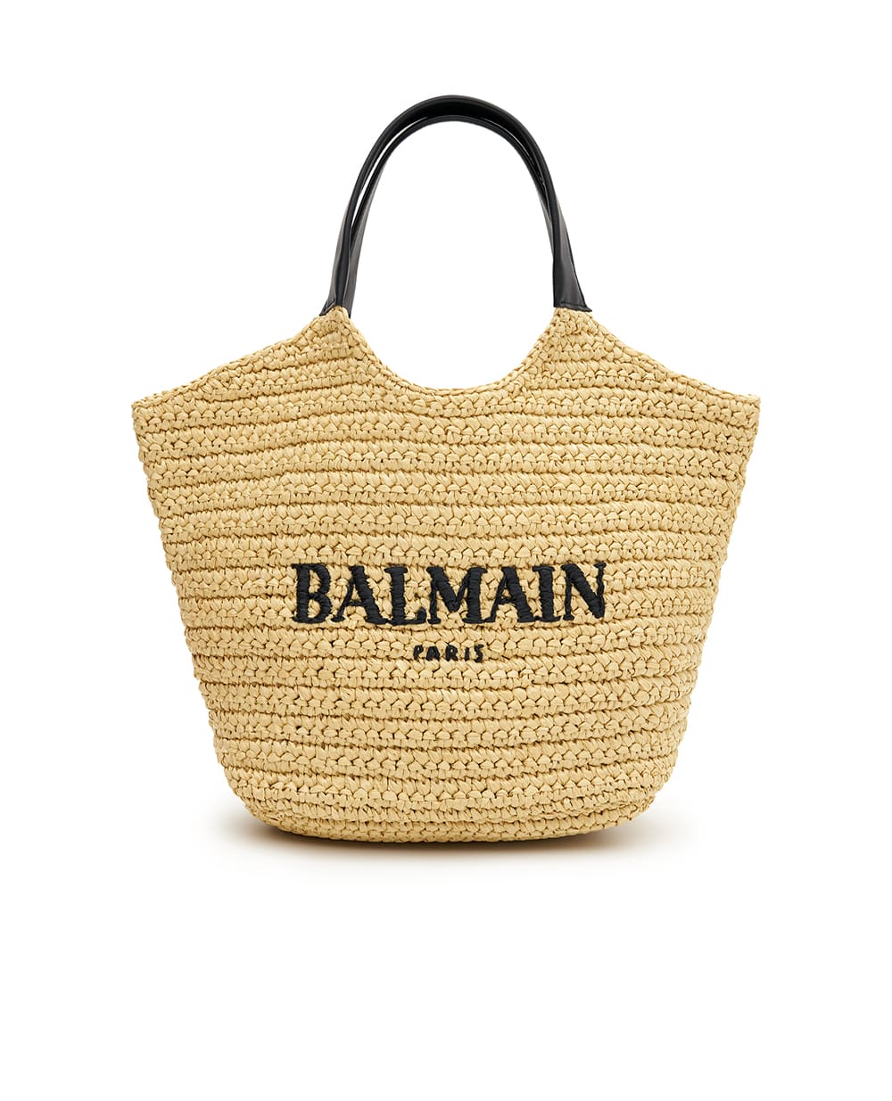 Сумка-тоут Mini Balmain HN1FA089TRAY, бежевый цвет • Купить в интернет-магазине Kameron