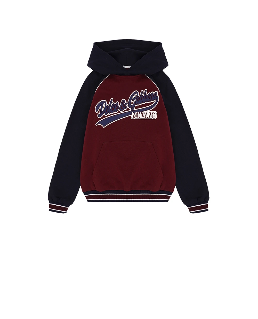 Детское худи (костюм) Dolce&Gabbana Kids L4JWJW-G7NMZ-B, бордовый цвет • Купить в интернет-магазине Kameron
