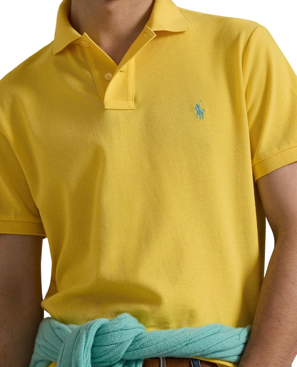 Поло Polo Ralph Lauren 710680784509, жовтий колір • Купити в інтернет-магазині Kameron