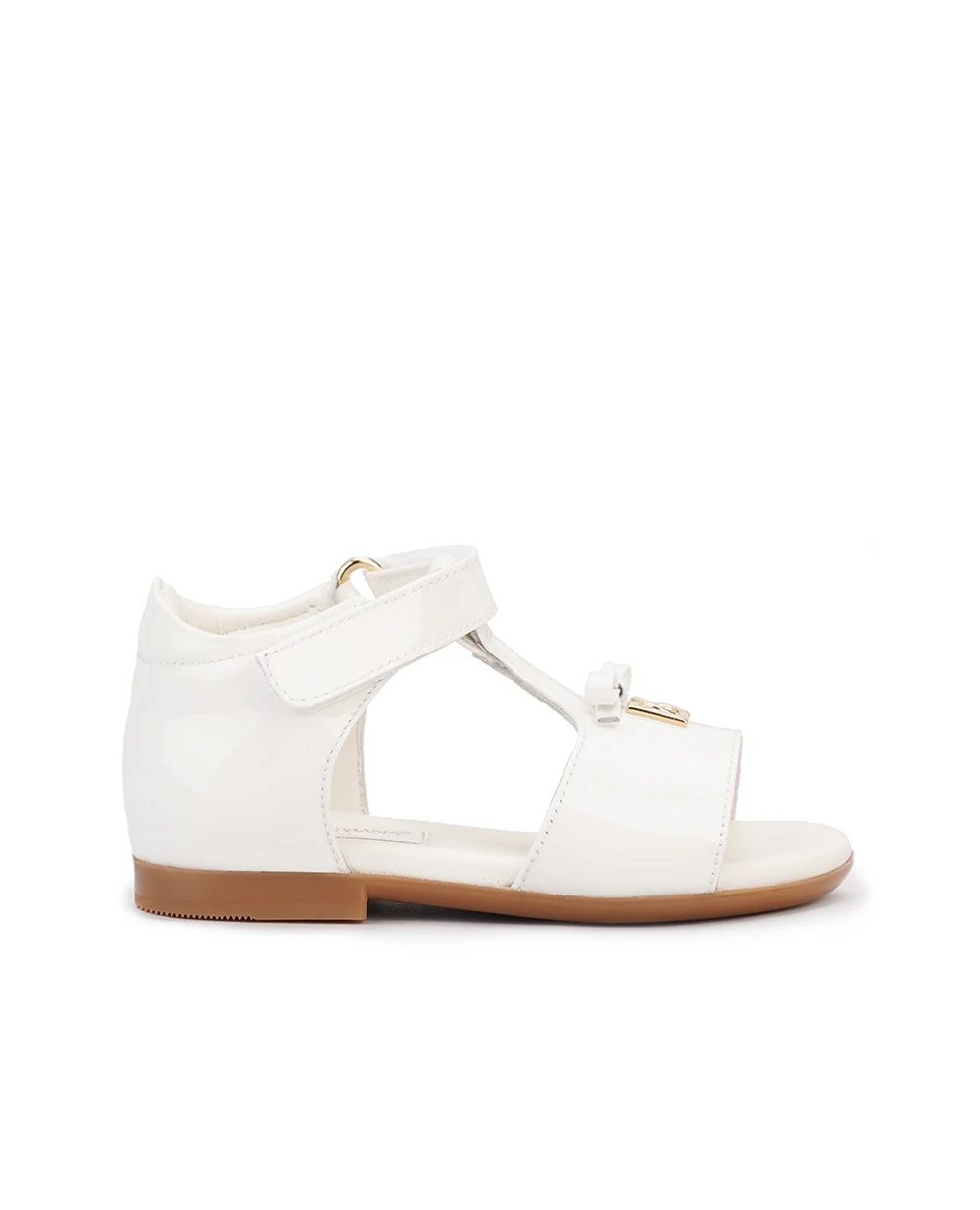 Дитячі босоніжки Dolce&Gabbana Kids D20082-A1328, білий колір • Купити в інтернет-магазині Kameron