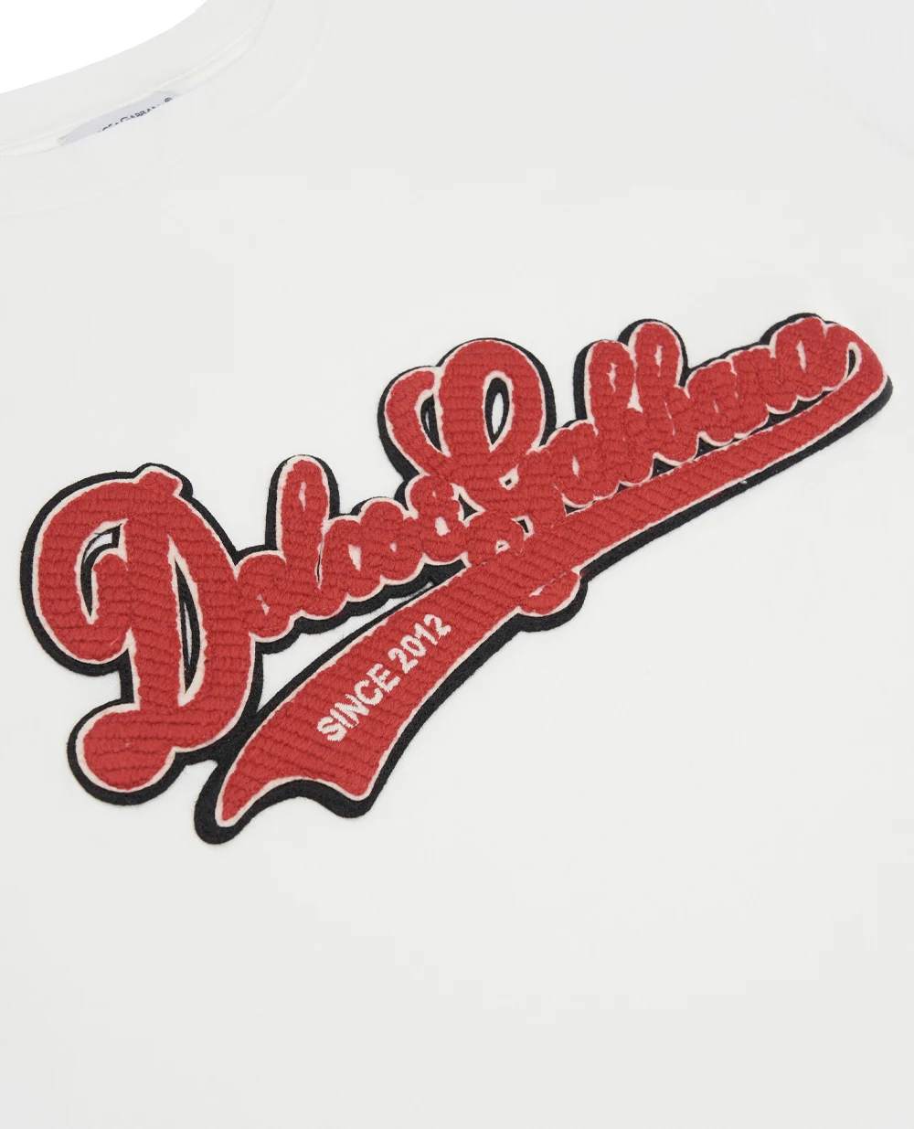 Детская футболка с аппликацией Dolce&Gabbana Dolce&Gabbana Kids L4JTHU-G7P0T-S, белый цвет • Купить в интернет-магазине Kameron