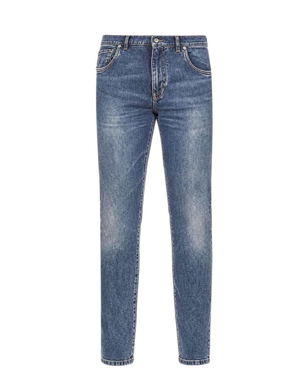 Джинсы с логотипом Dolce&Gabbana GY07CD-G8PK5, синий цвет • Купить в интернет-магазине Kameron