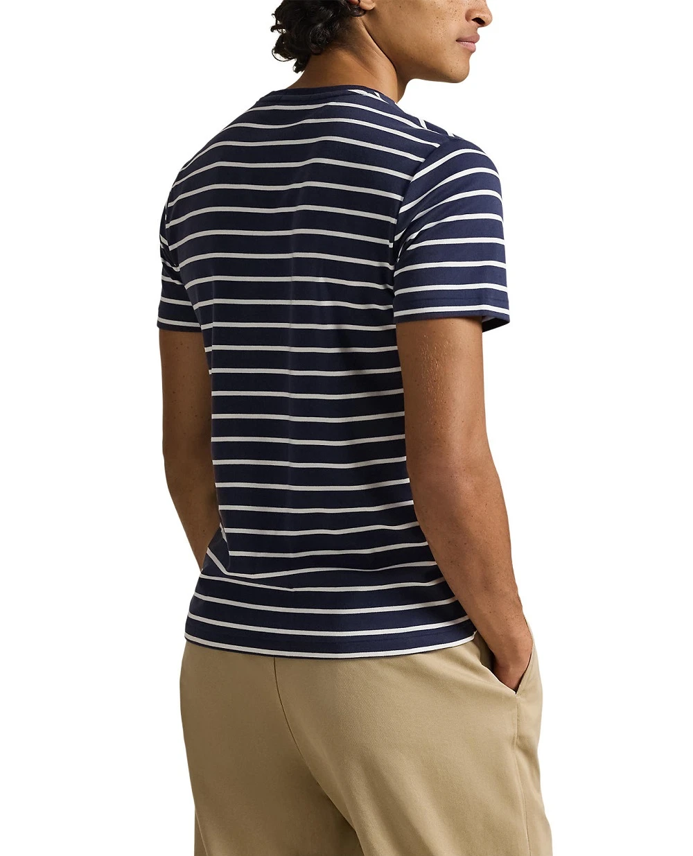 Футболка Polo Ralph Lauren 710P07313001, синий цвет • Купить в интернет-магазине Kameron