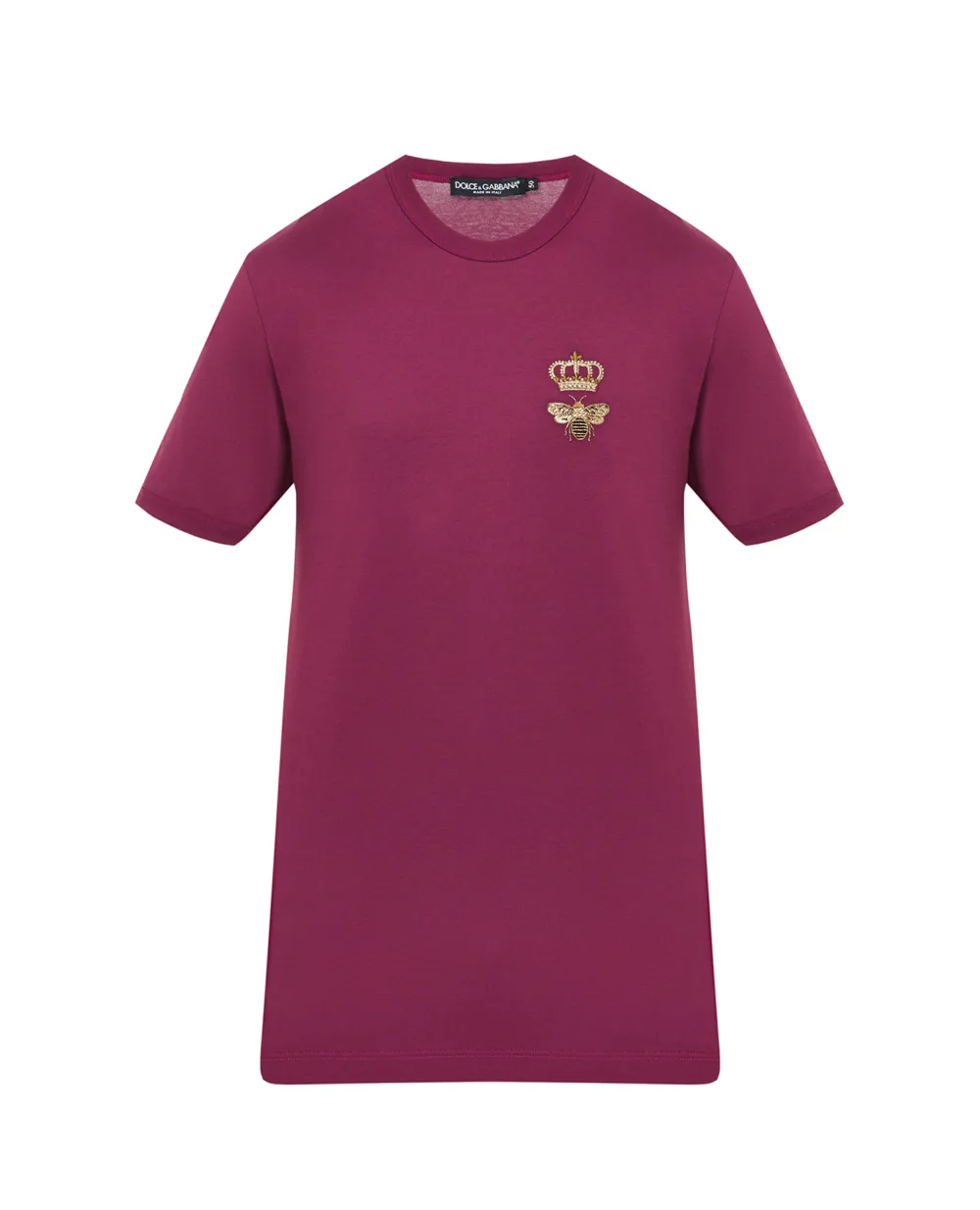 Футболка Dolce&Gabbana G8PV1Z-G7WUQ-S, бордовый цвет • Купить в интернет-магазине Kameron