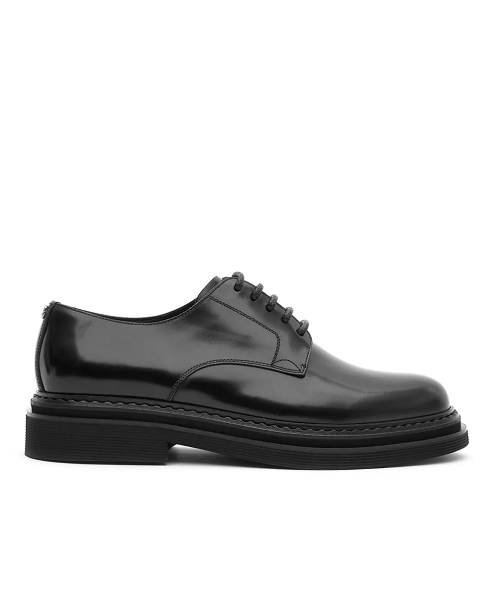 Дерби из кожи Dolce&Gabbana A10880-A1203, черный цвет • Купить в интернет-магазине Kameron