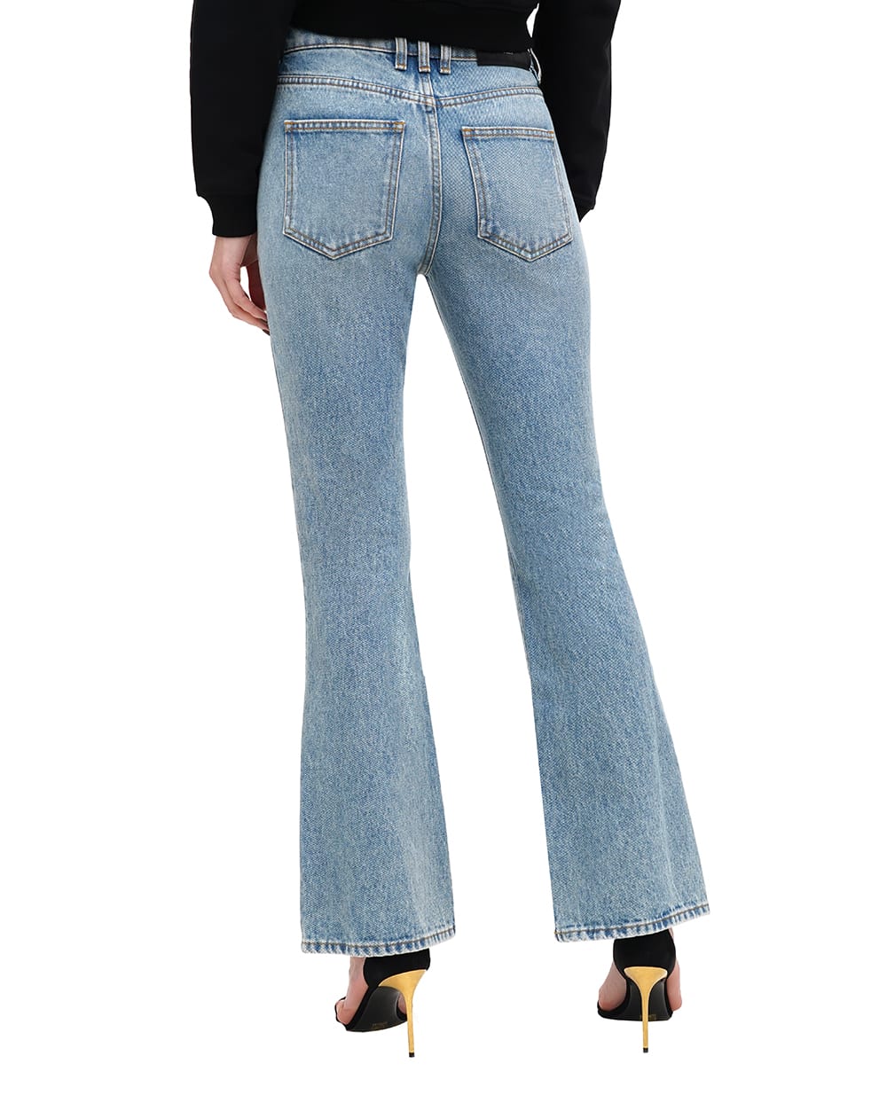 Джинси Balmain EF1MJ130DF24, синій колір • Купити в інтернет-магазині Kameron