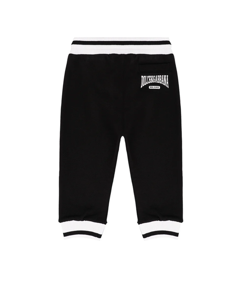 Дитячі спортивні штани (костюм) Dolce&Gabbana Kids L1JPIG-G7N4M, чорний колір • Купити в інтернет-магазині Kameron